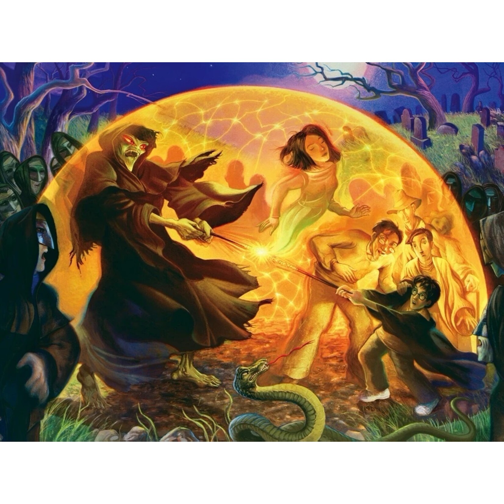 New York Puzzle Co Priori Incantatem - 1000 Piece Puzzle