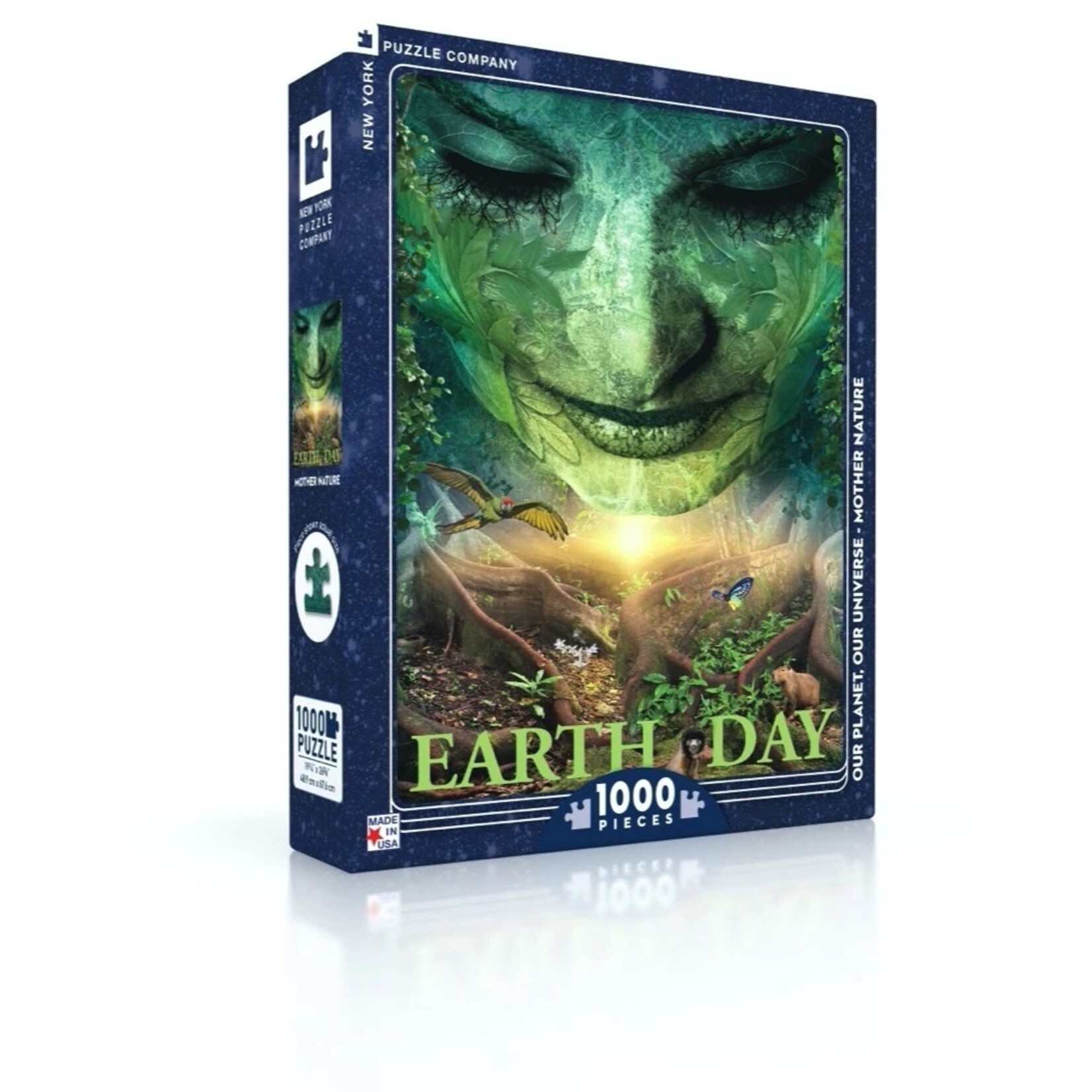 New York Puzzle Co Mother Nature - 1000 Piece Puzzle