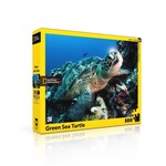 New York Puzzle Co Green Sea Turtle - 500 Piece Puzzle