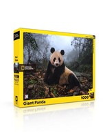 New York Puzzle Co Giant Panda - 1000 Piece Puzzle