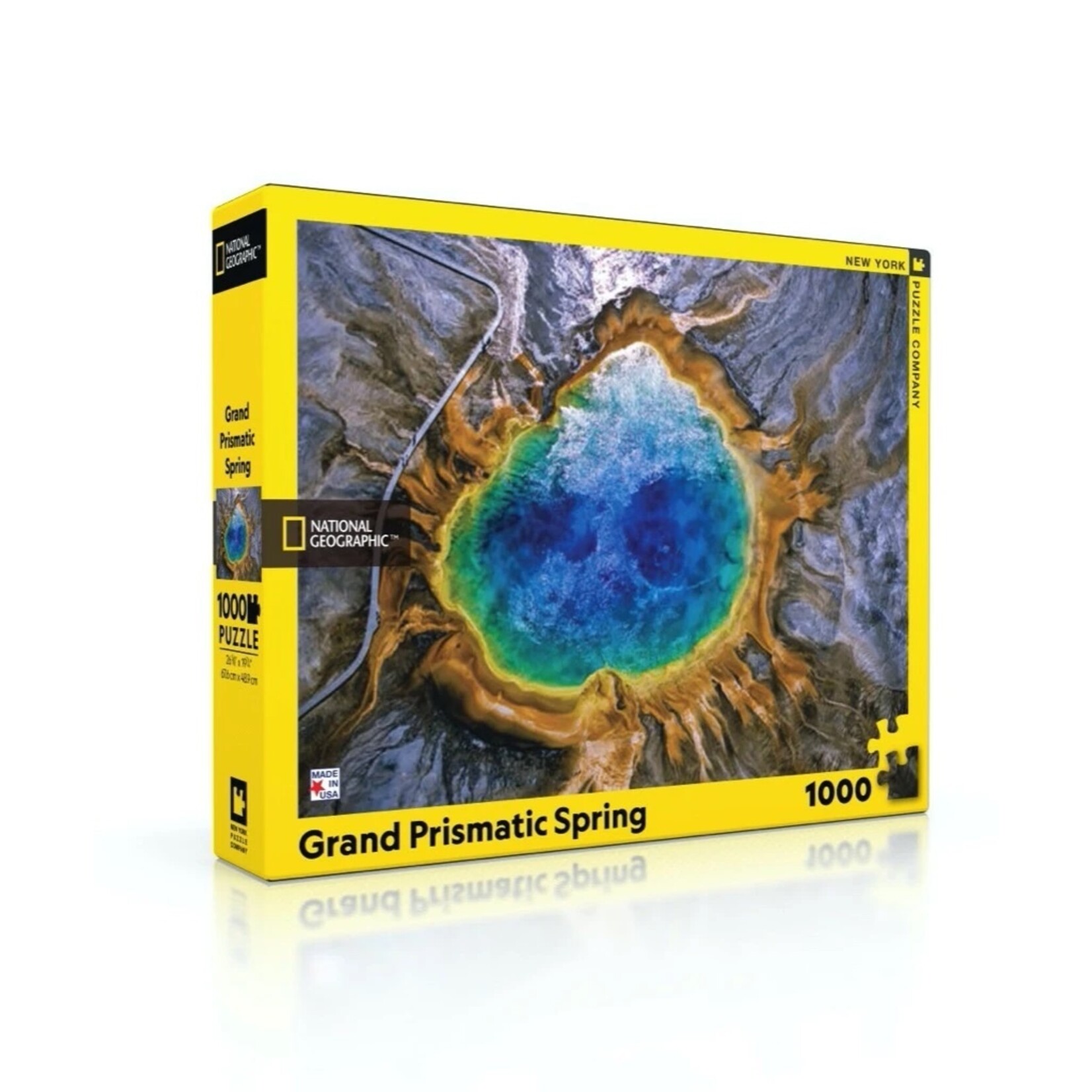 New York Puzzle Co Grand Prismatic Spring - 1000 Piece Puzzle