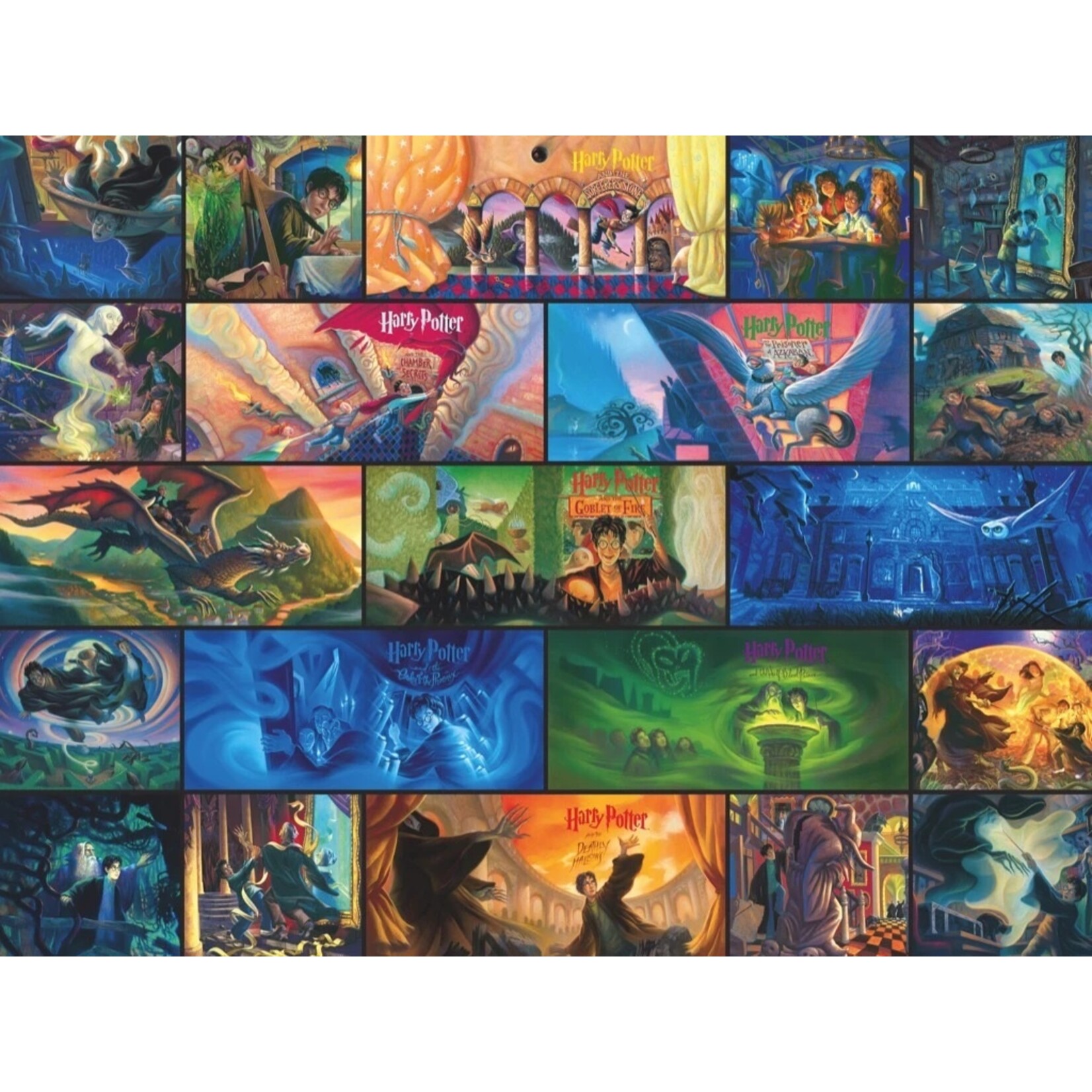 New York Puzzle Co Harry Potter Collage - 1000 Piece Puzzle