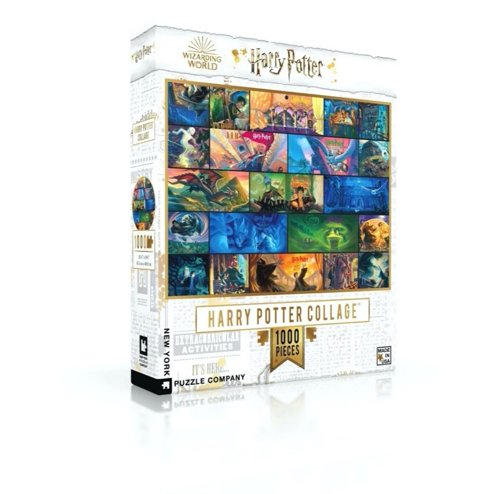 New York Puzzle Co Harry Potter Collage - 1000 Piece Puzzle