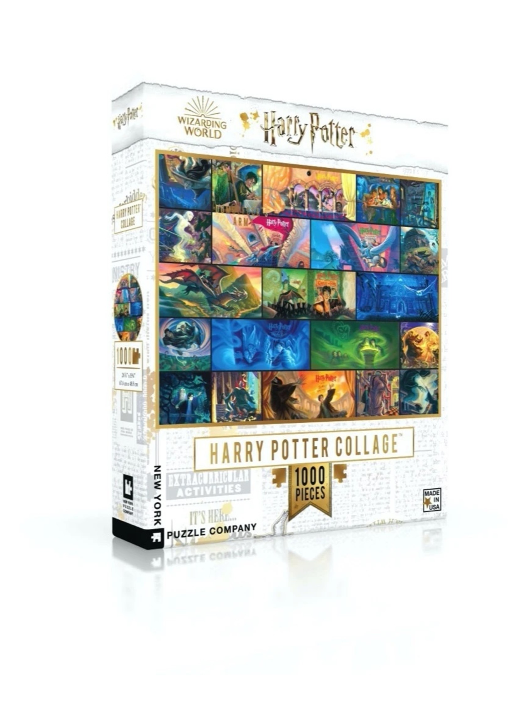 New York Puzzle Co Harry Potter Collage - 1000 Piece Puzzle