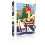 New York Puzzle Co Toy Boats - 1000 Piece Puzzle