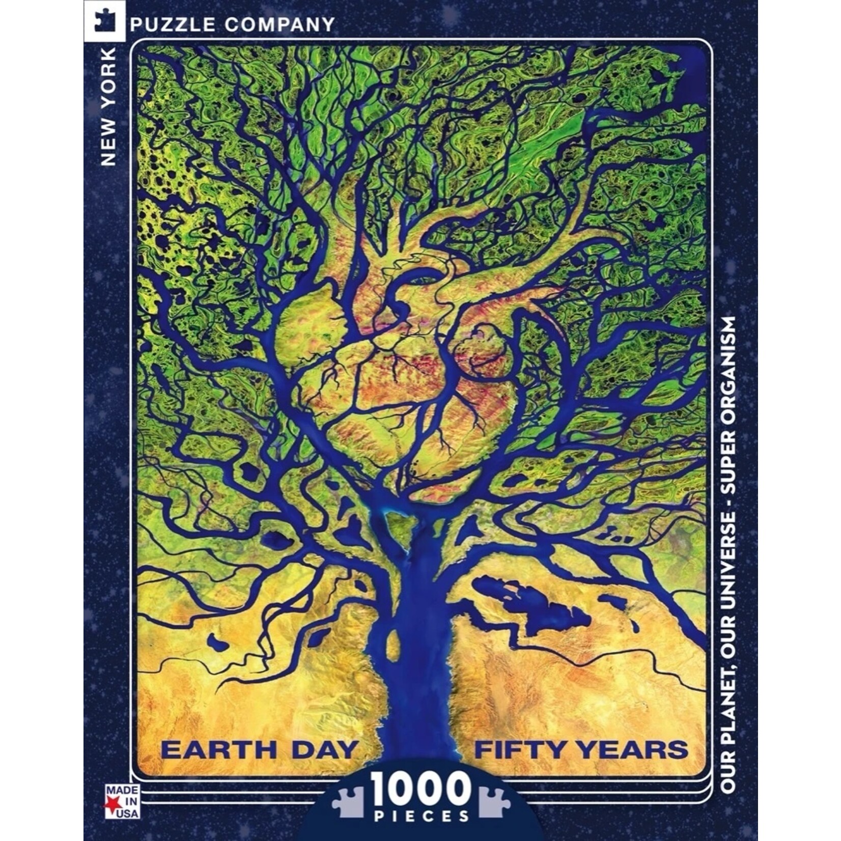 New York Puzzle Co Super Organism - 1000 Piece Puzzle
