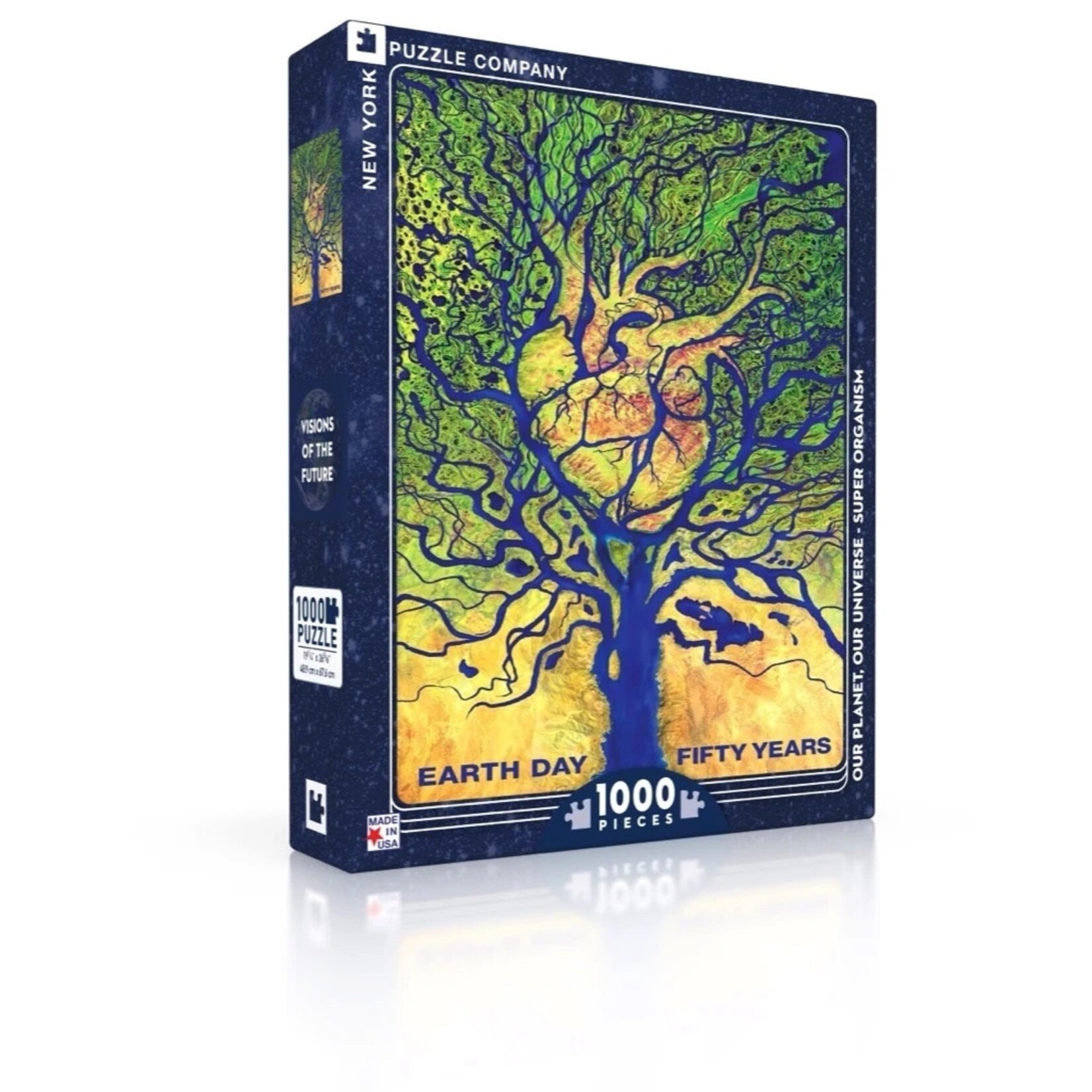 New York Puzzle Co Super Organism - 1000 Piece Puzzle