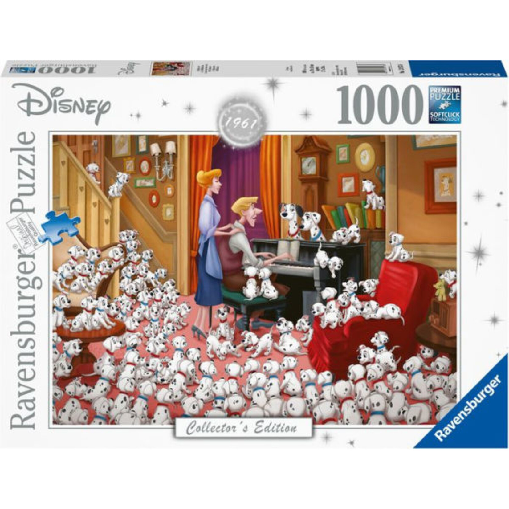 Ravensburger Collector's Edition: 101 Dalmations - 1000 Piece Puzzle