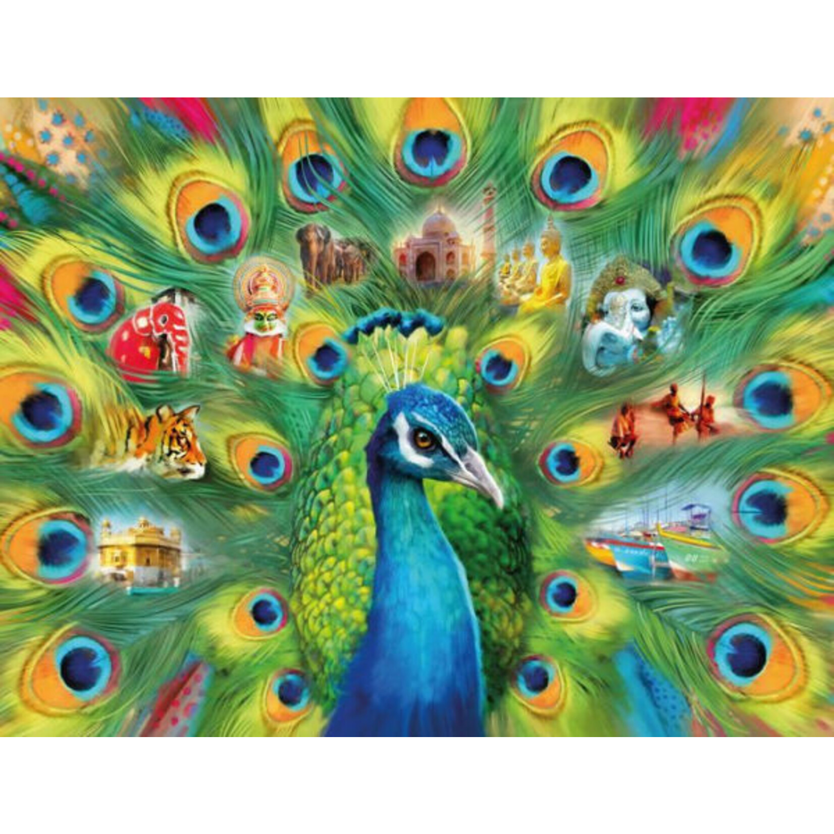 Ravensburger Land of the Peacock - 2000 Piece Puzzle