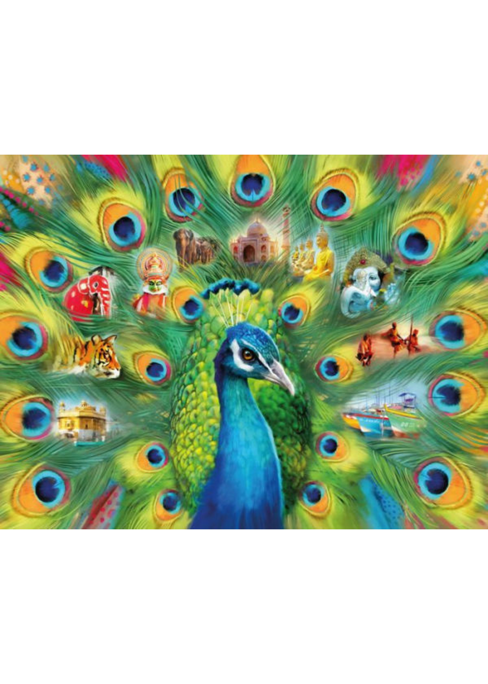 Ravensburger Land of the Peacock - 2000 Piece Puzzle