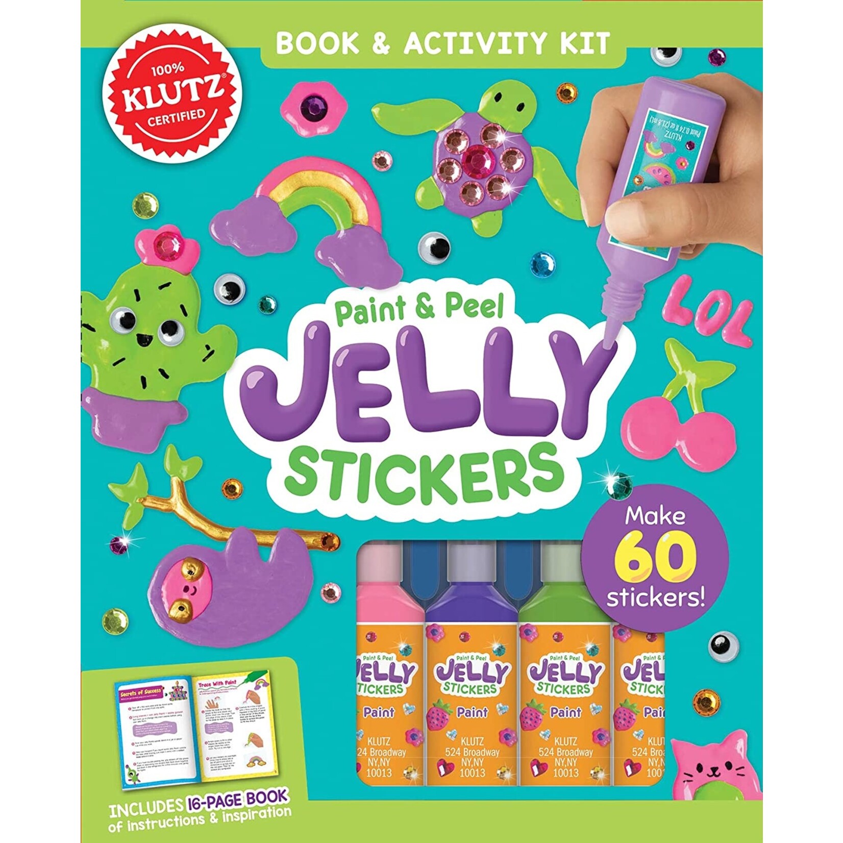 Klutz Paint & Peel Jelly Stickers