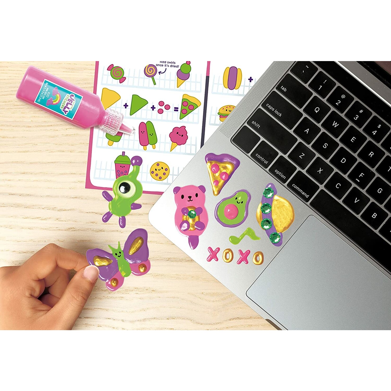 Klutz Paint & Peel Jelly Stickers