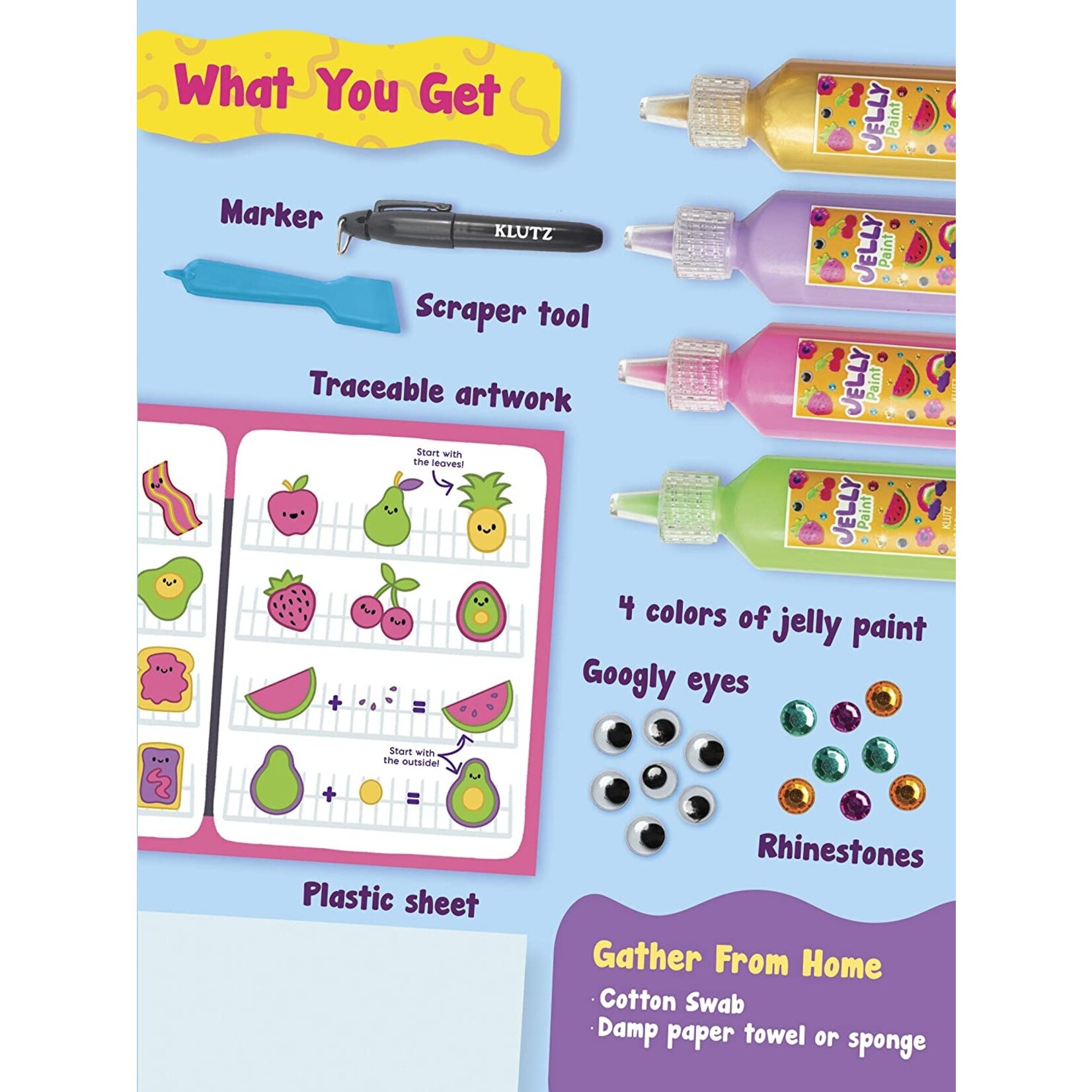 Klutz Paint & Peel Jelly Stickers