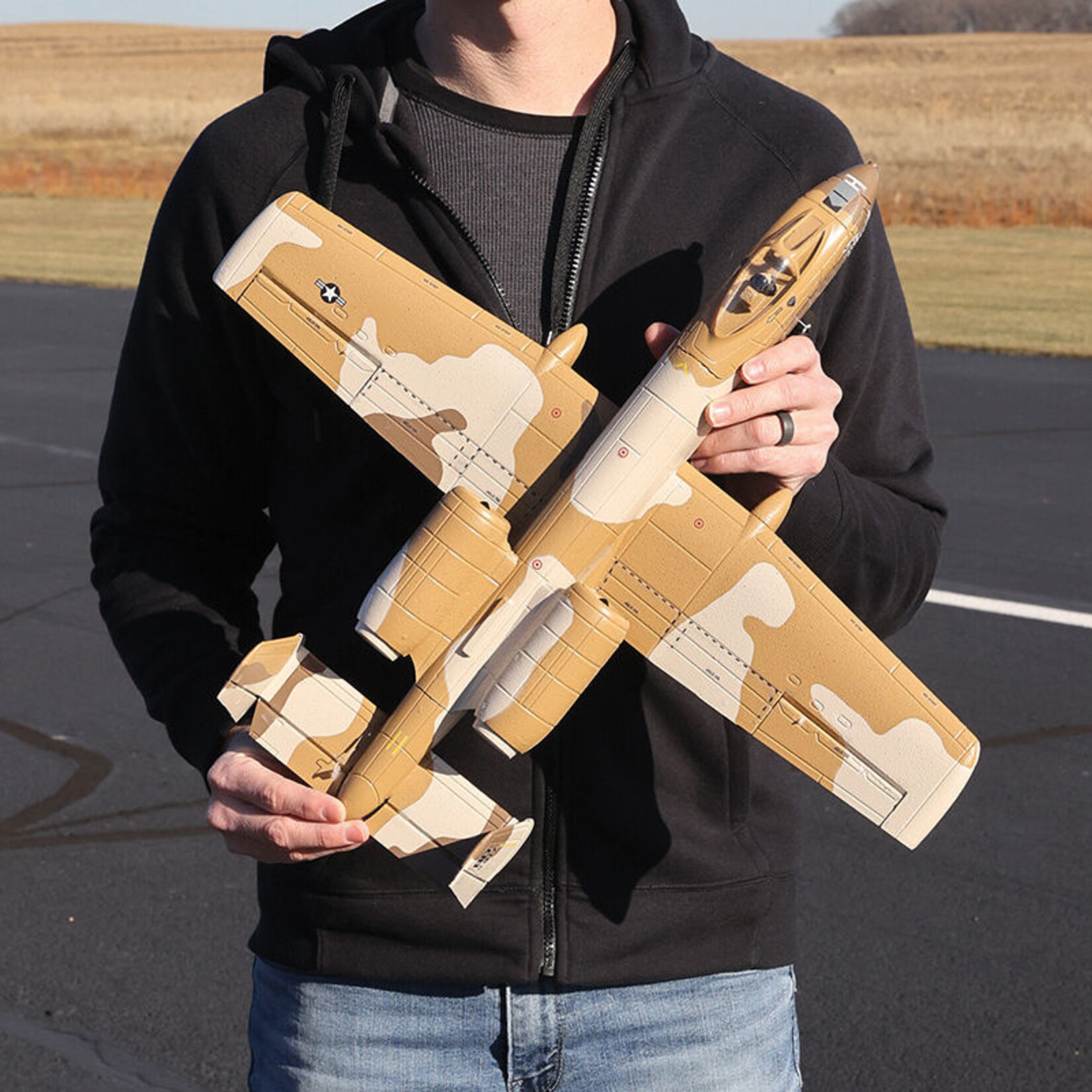 E-flite UMX A-10 Thunderbolt II 30mm EDF BNF Basic with AS3X and SAFE Select