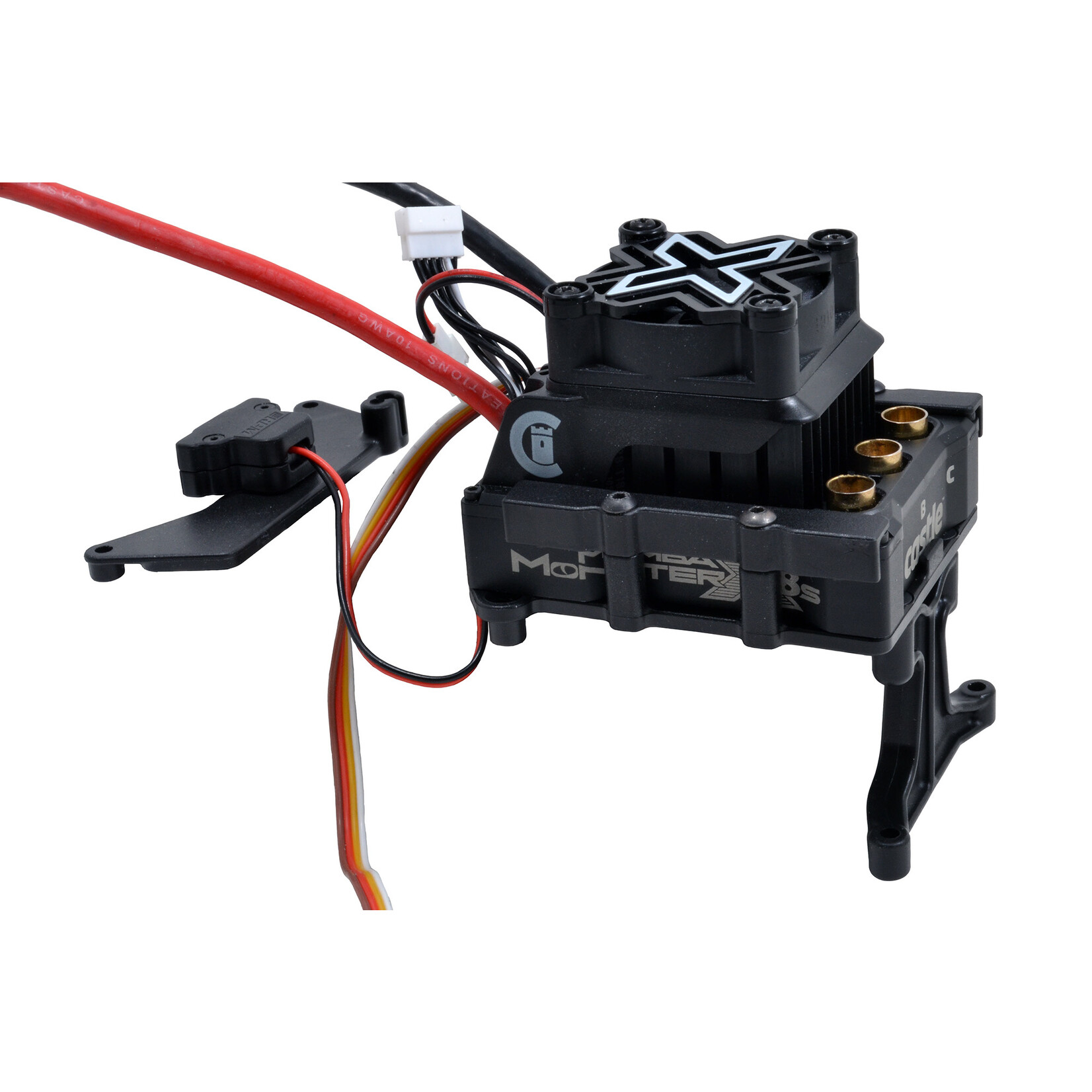 RPM 70562 -  ESC Cage for the Castle Mamba X 8S ESC & Traxxas X-Maxx