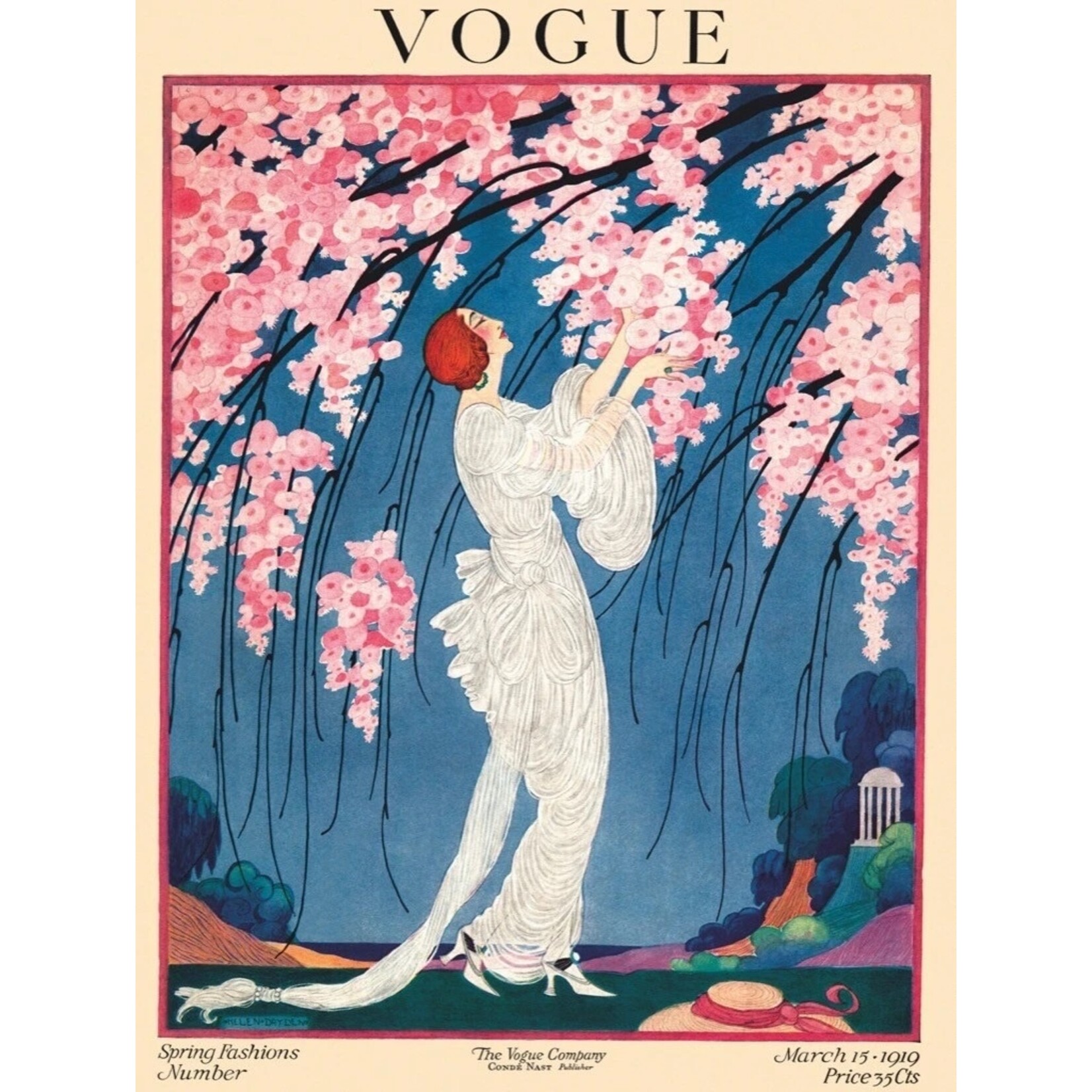 New York Puzzle Co Cherry Blossoms - 1000 Piece Puzzle