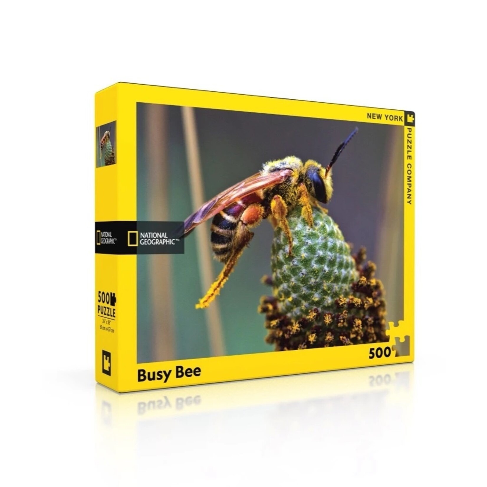 New York Puzzle Co Busy Bee - 500 Piece Puzzle