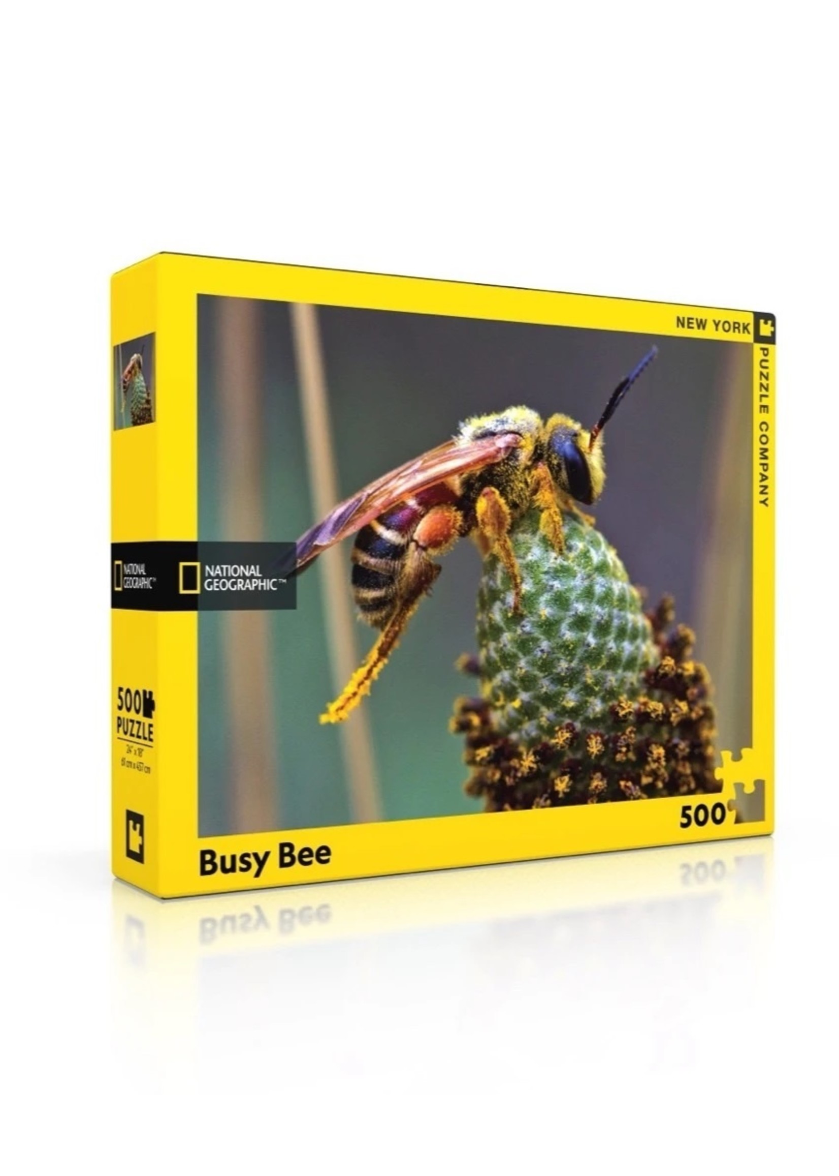 New York Puzzle Co Busy Bee - 500 Piece Puzzle