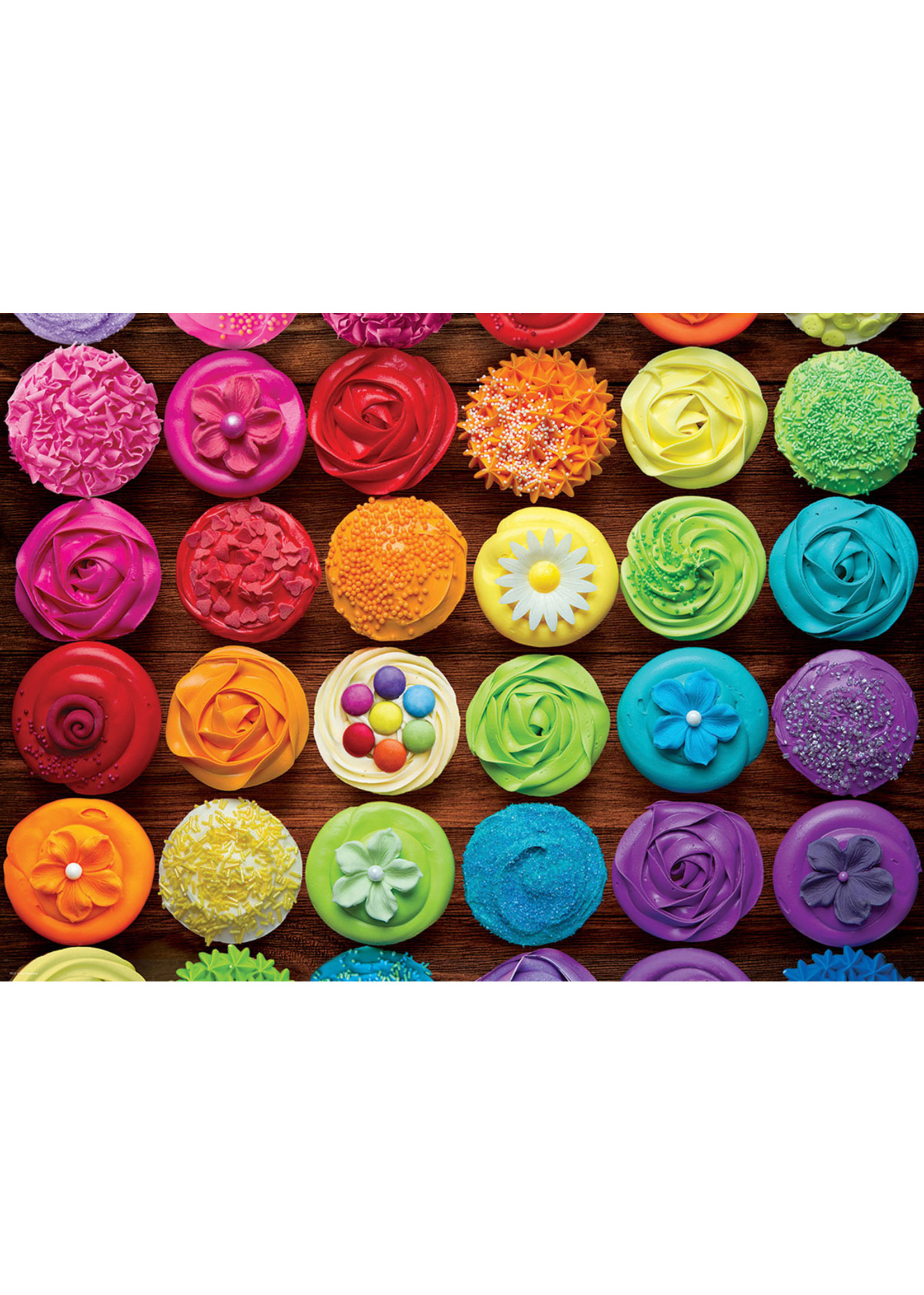 Eurographics Cupcake Rainbow - 1000 Piece Puzzle