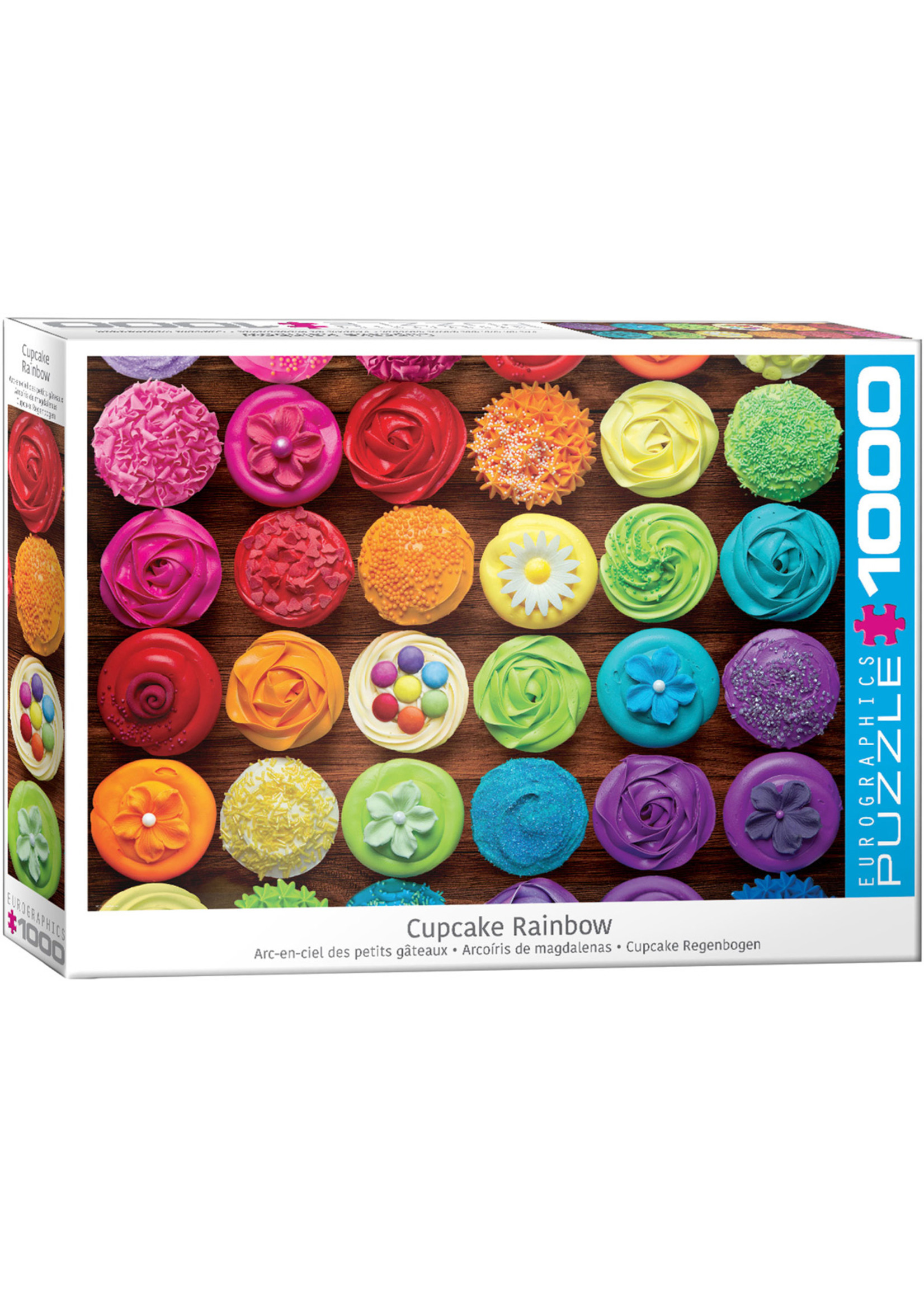 Eurographics Cupcake Rainbow - 1000 Piece Puzzle