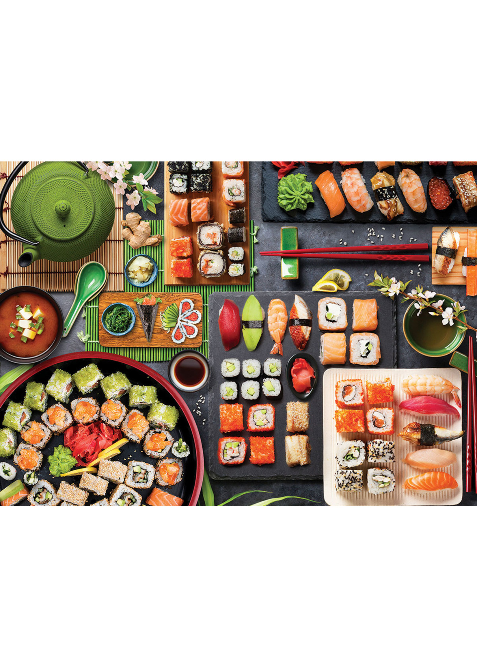 Eurographics Sushi Table - 1000 Piece Puzzle