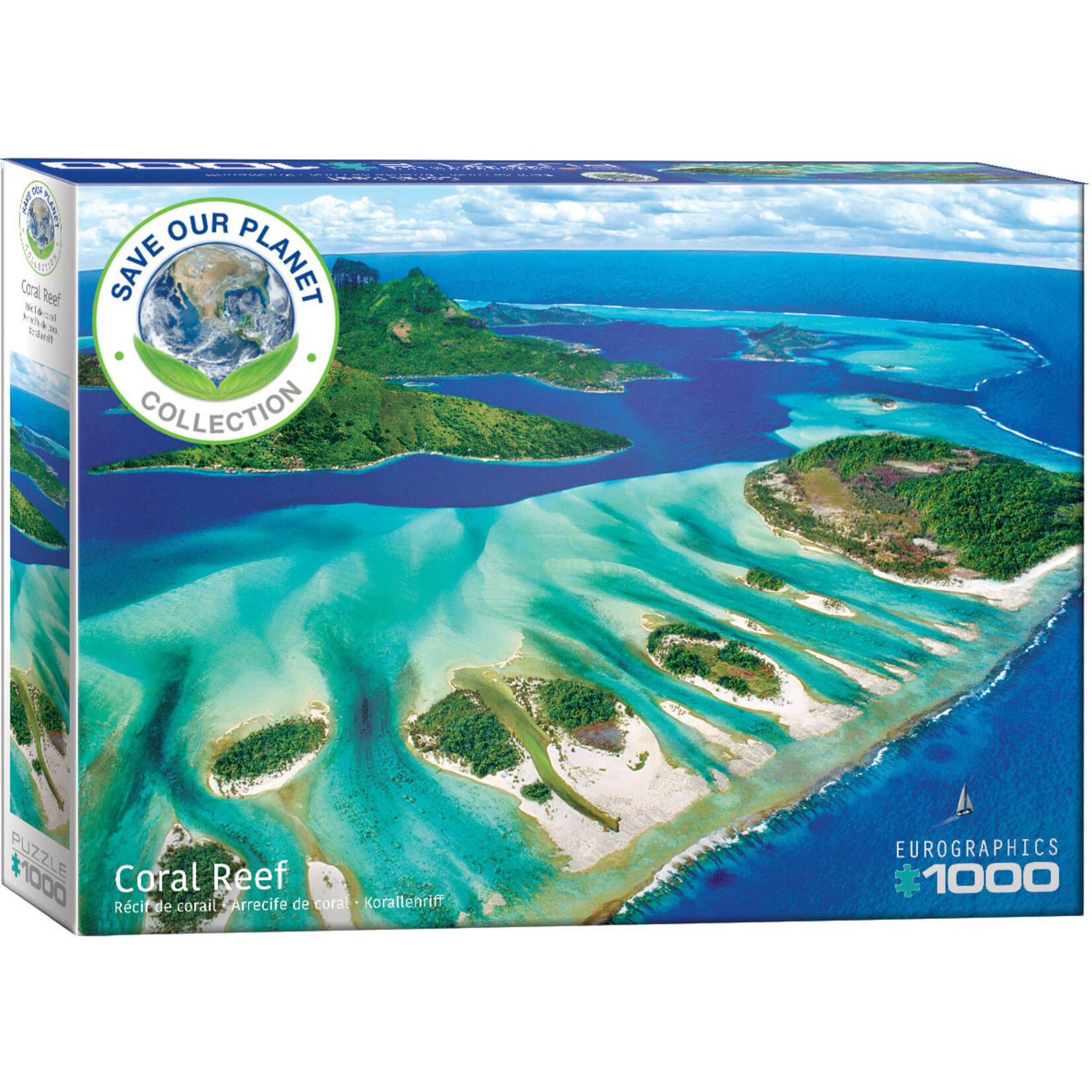 Eurographics Coral Reef - 1000 Piece Puzzle