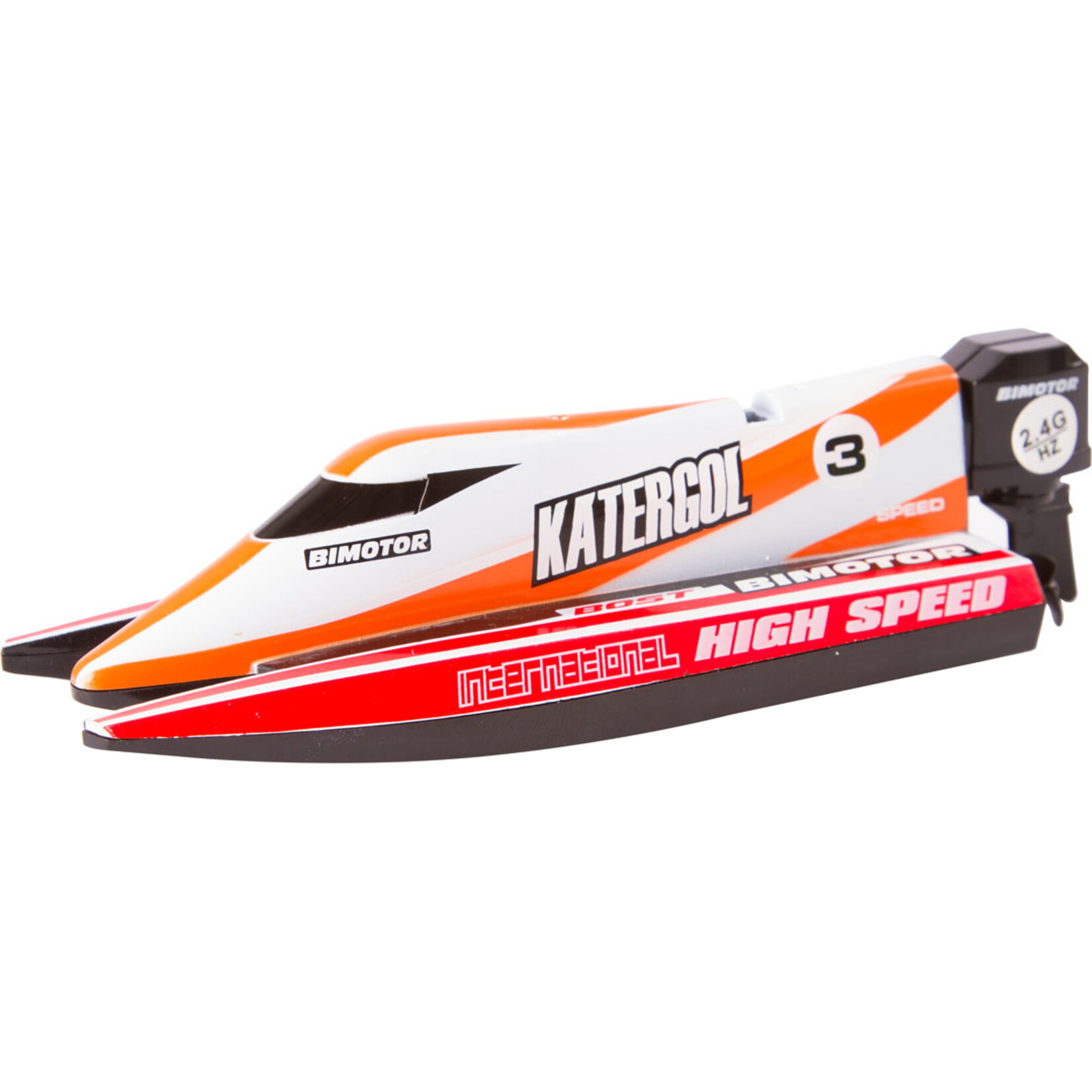 Invento RC Mini Race Boat - Red