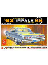 64 Chevy Impala SS Hardtop 未組立キット AMT 1964 Chevy Impala SS Hardtop 