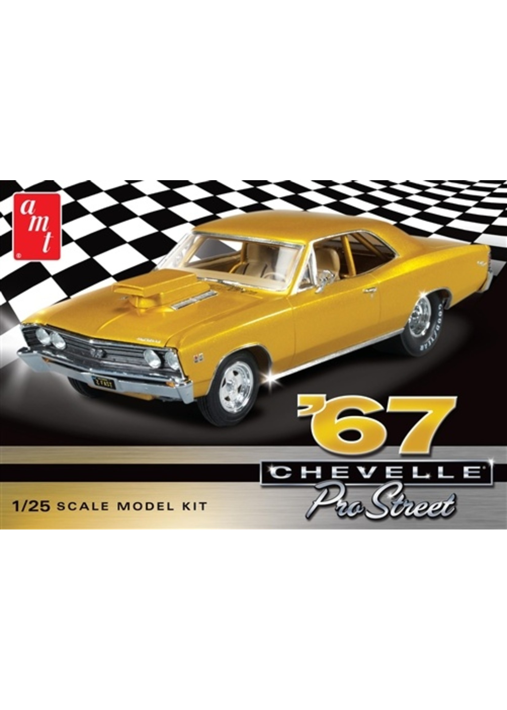 AMT 876 - 1/25 1967 Chevy Chevelle Pro Street