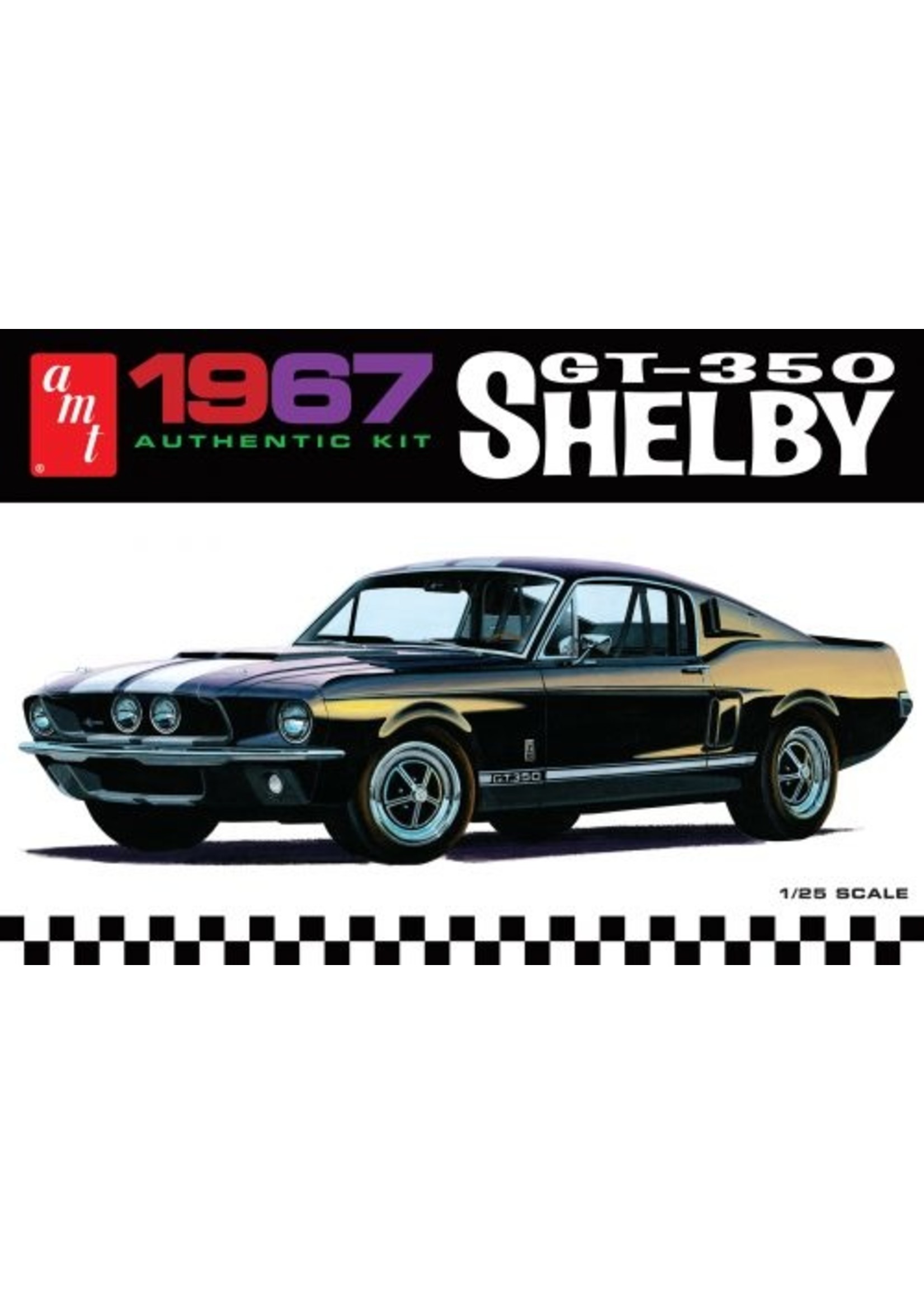 AMT 800 - 1/25 1967 Shelby GT350 - White
