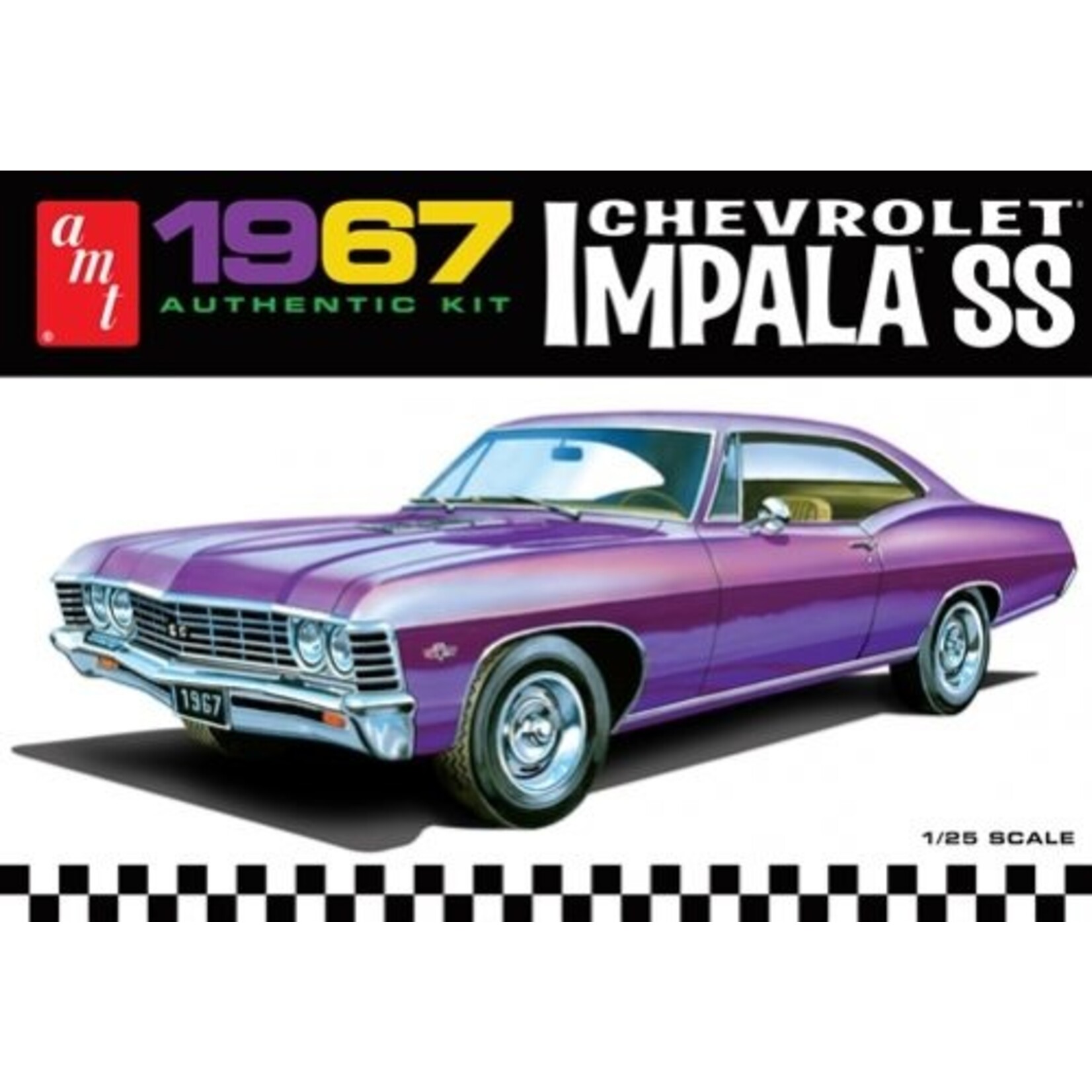 AMT 981 - 1/25 1967 Chevy Impala SS (Stock)
