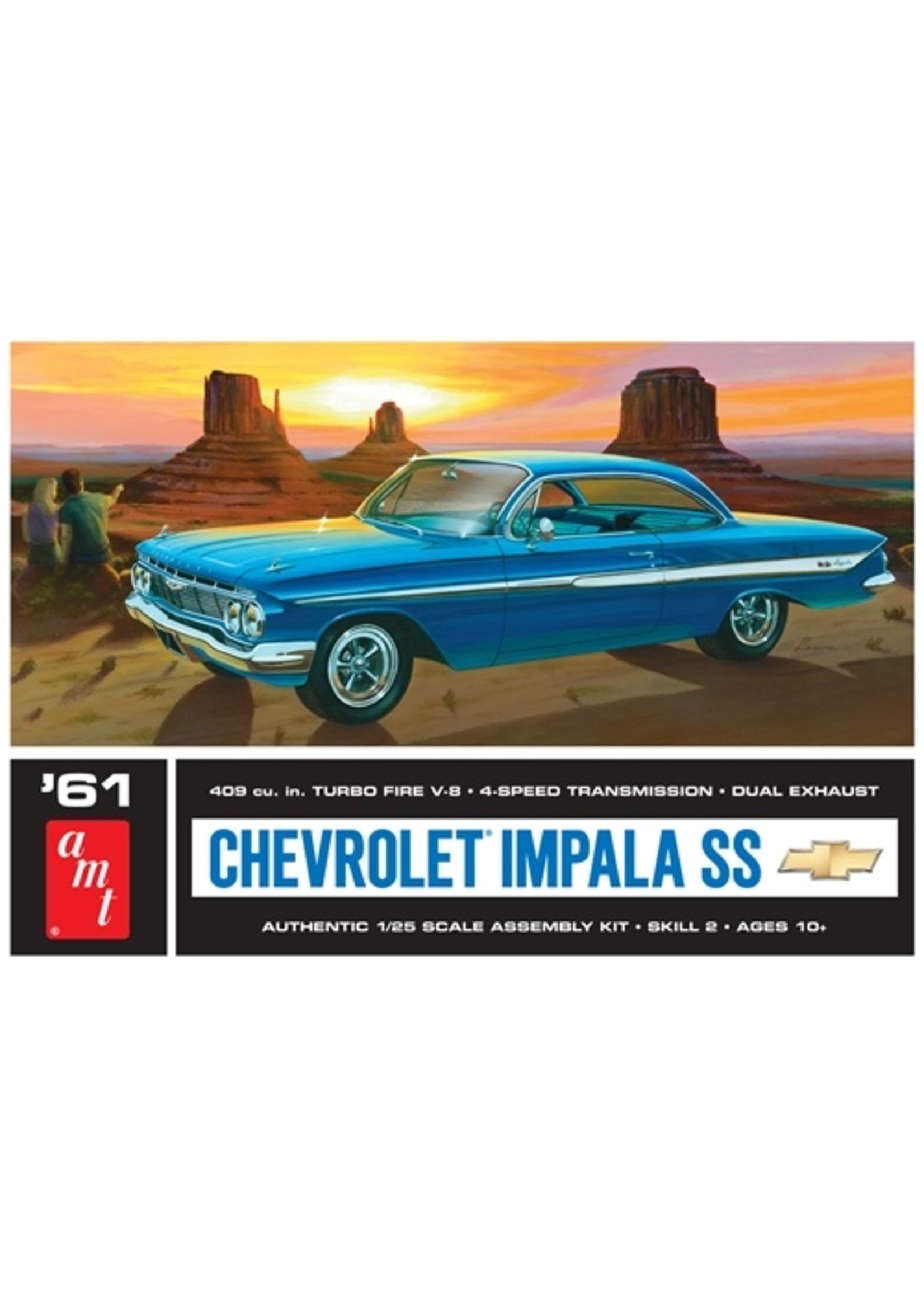 AMT 1013 - 1/25 1961 Chevy Impala SS