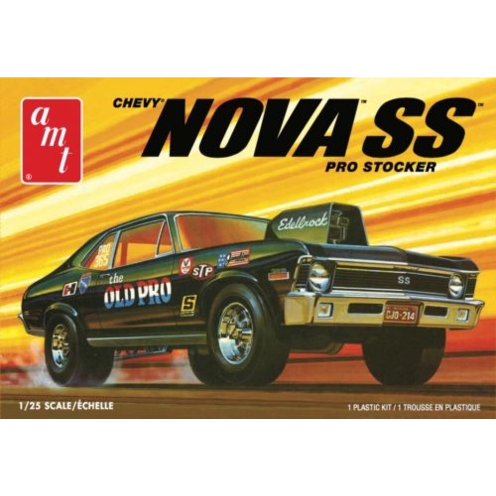 AMT 1142 - 1/25 1972 Chevy Nova SS "Old Pro"