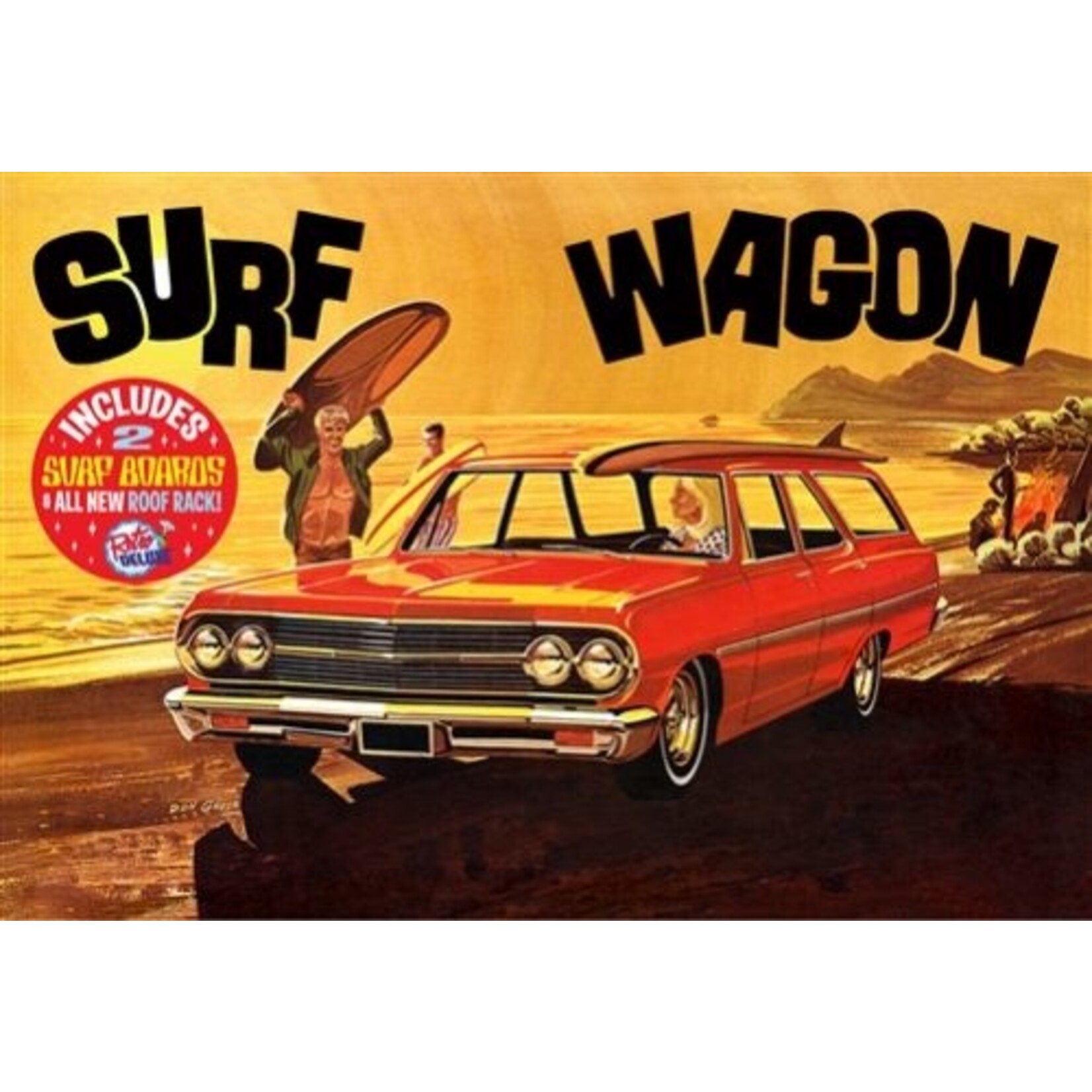 AMT 1131 - 1/25 1965 Chevy Chevelle Surf Wagon