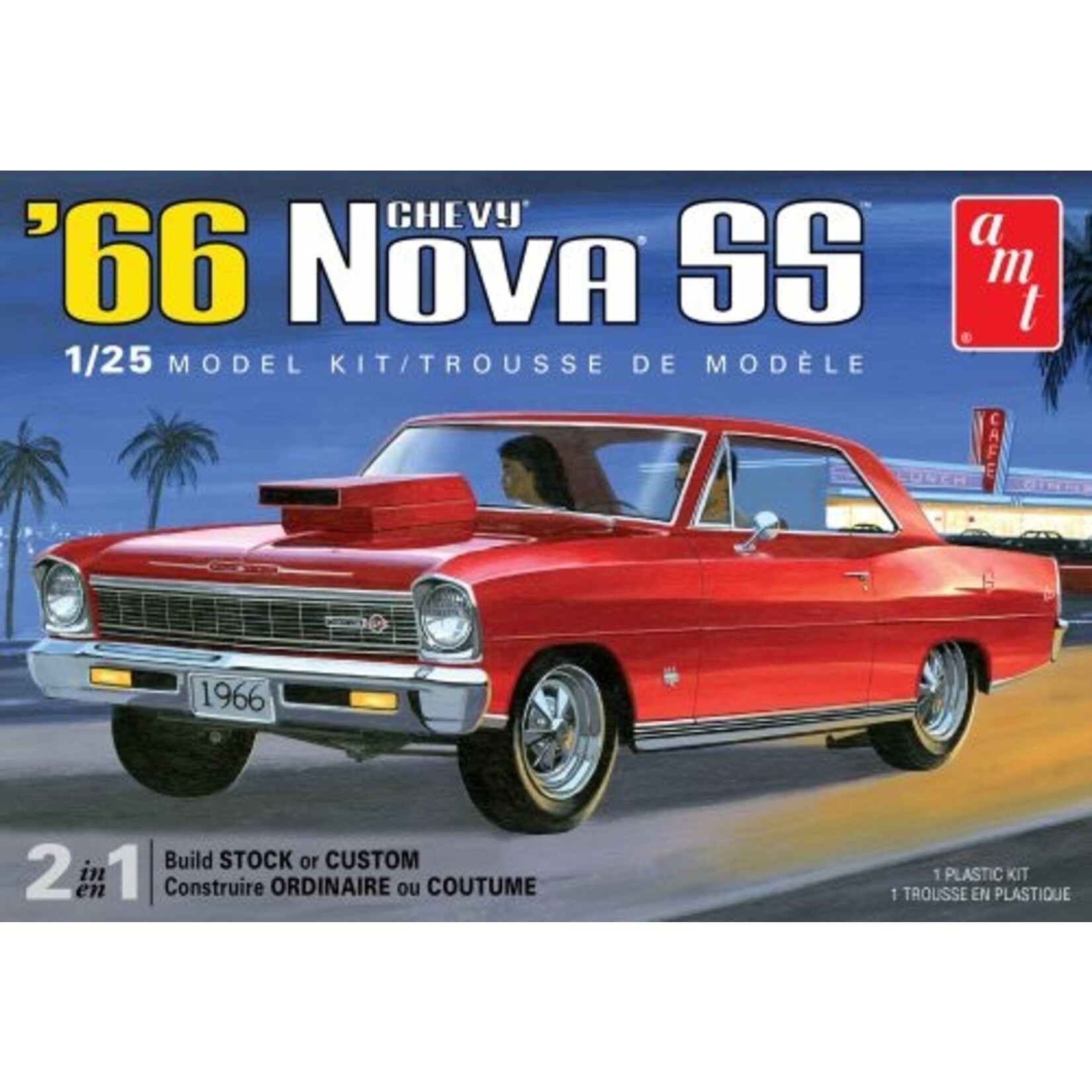 AMT 1198M - 1/25 1968 Chevy Nova SS