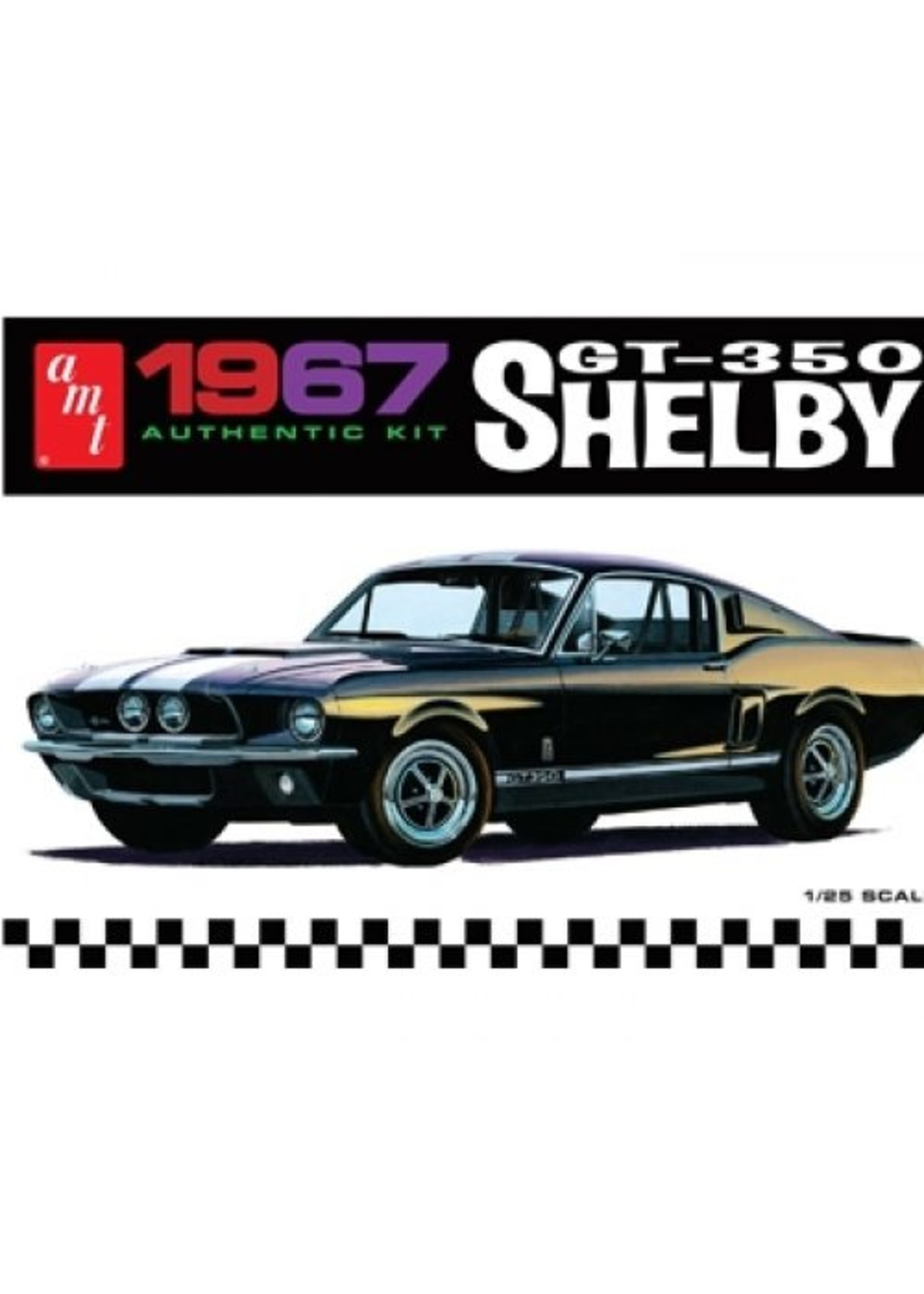 AMT 834 - 1/25 1967 Shelby GT350 - Black