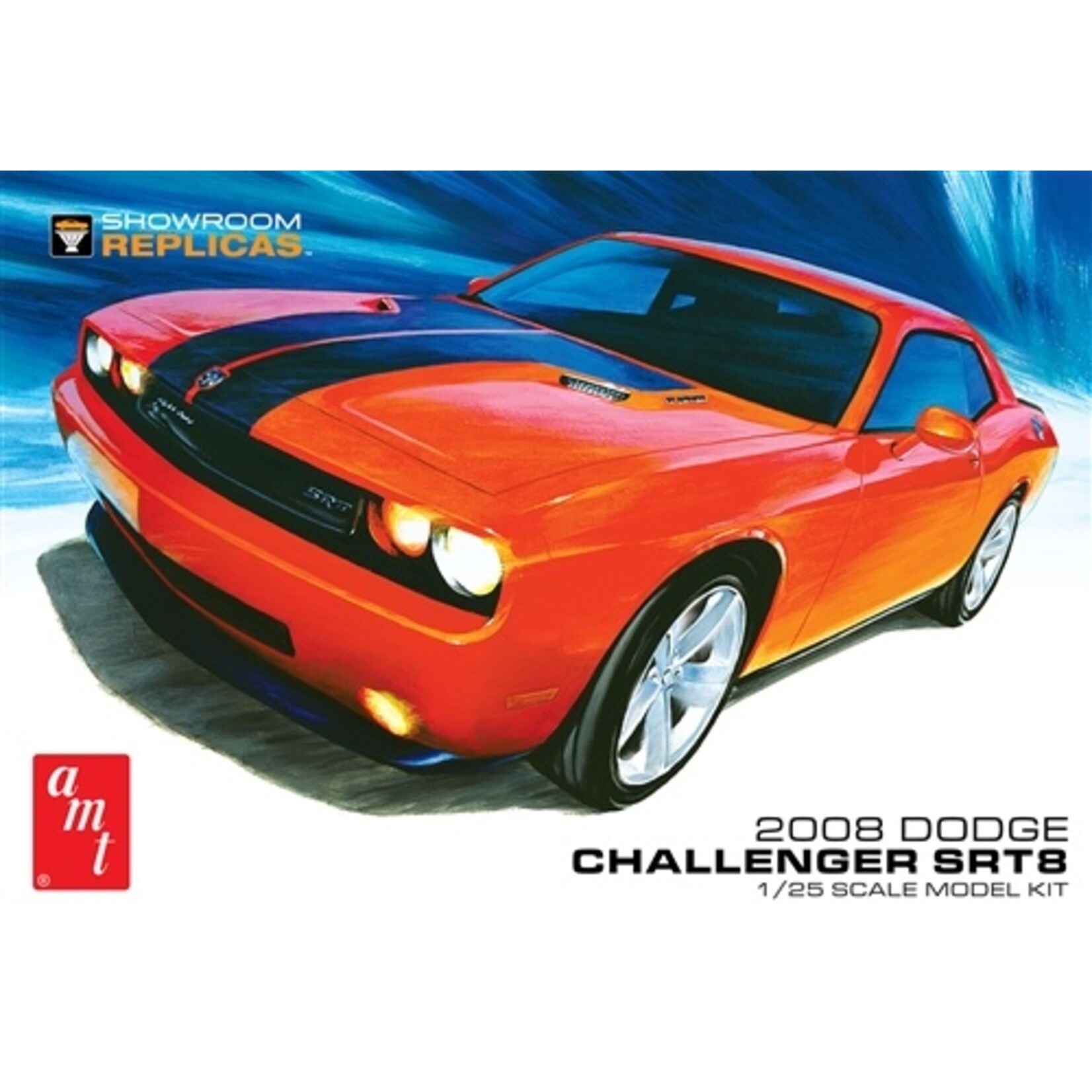 AMT 1075 - 1/25 2008 Dodge Challenger SRT8