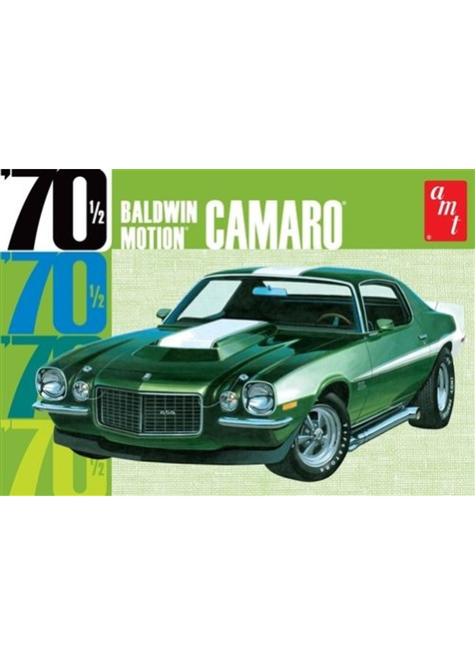 AMT 855 - 1/25 1970 Baldwin Motion Chevy Camaro - Dark Green