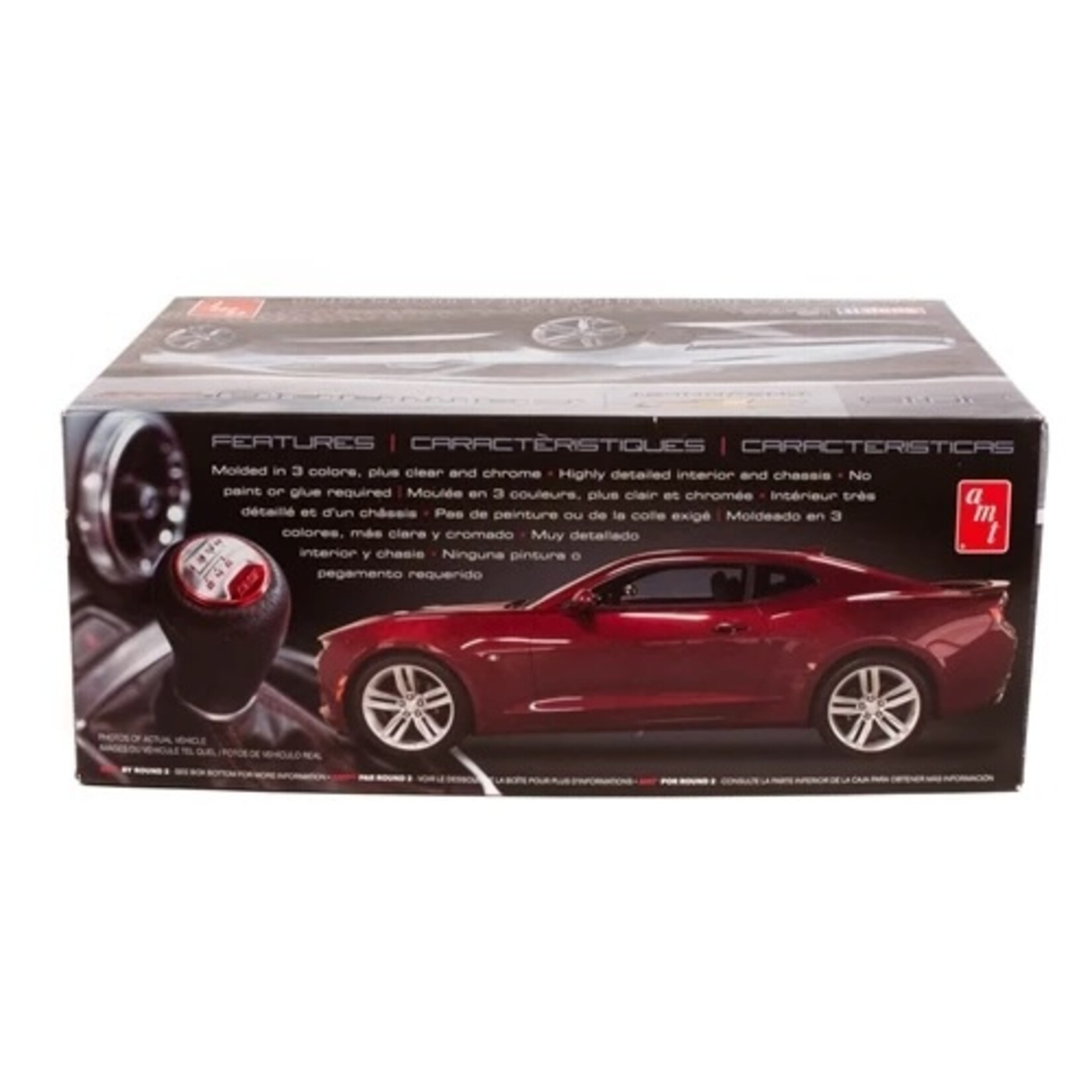 AMT 982M - 1/25 2016 Chevy Camaro SS - Garnet Red