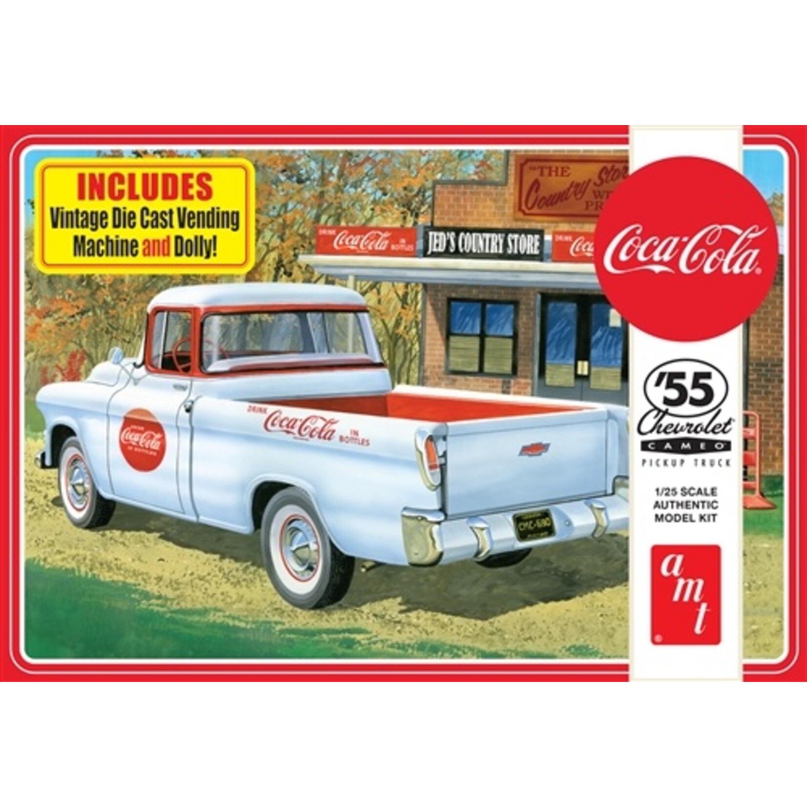 AMT 1094 - 1/25 1955 Chevy Cameo Pickup (Coca-Cola)