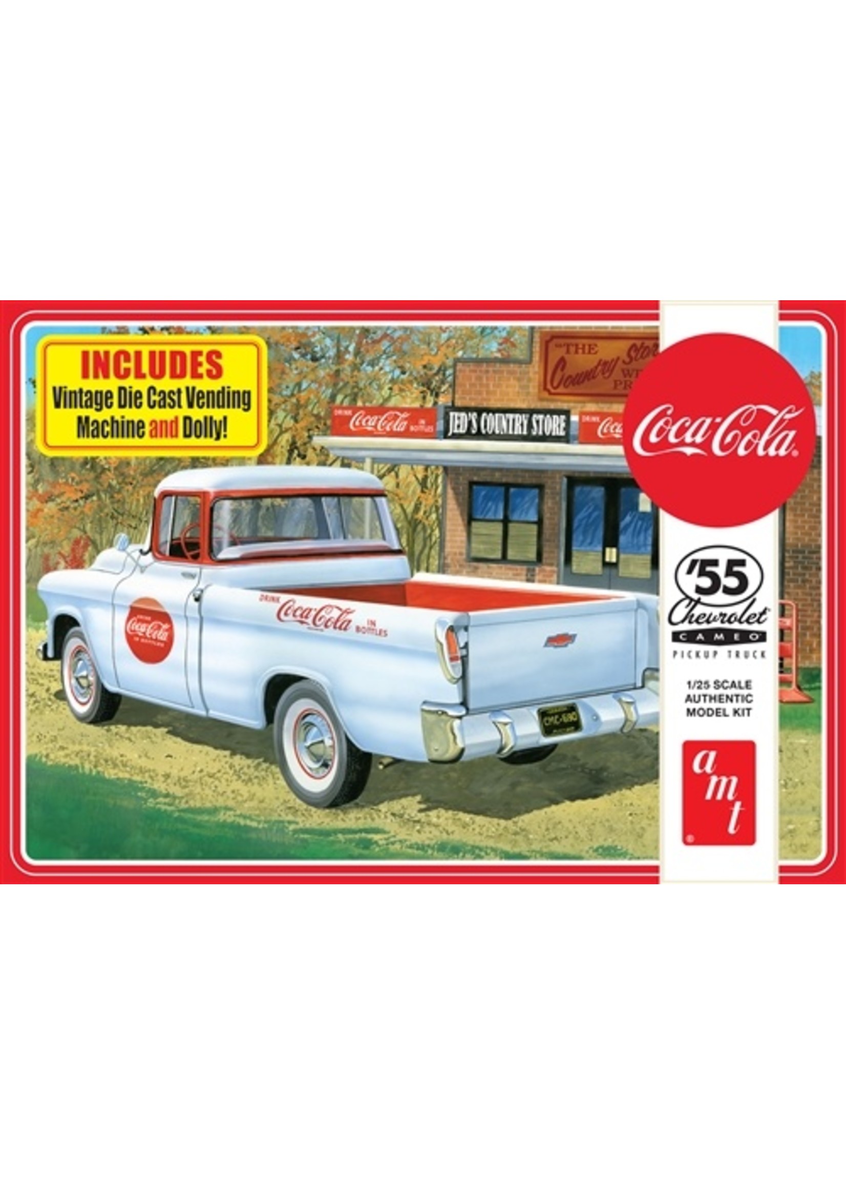 AMT 1094 - 1/25 1955 Chevy Cameo Pickup (Coca-Cola)