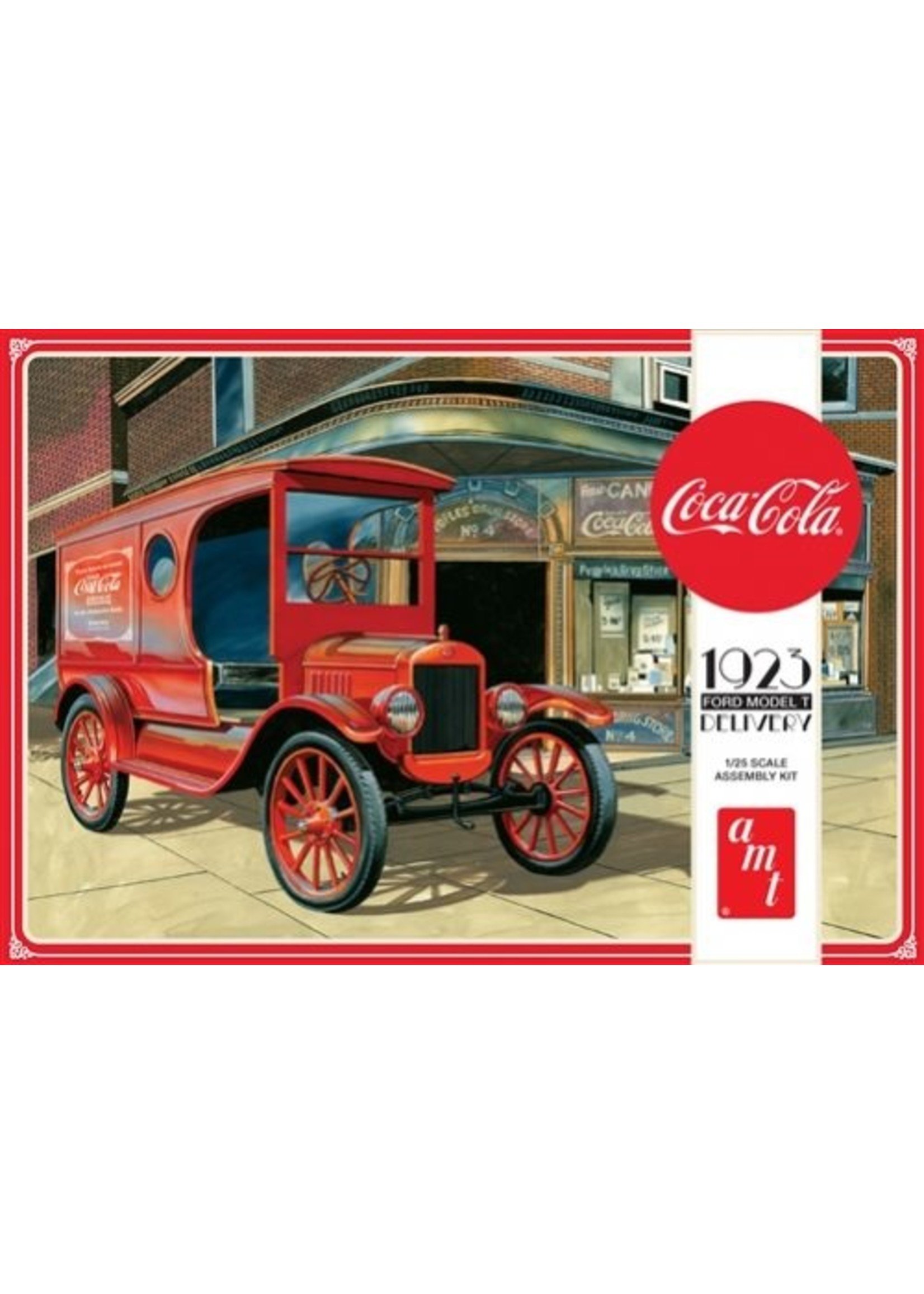 AMT 1024 - 1/25 1923 Ford Model T Delivery Truck (Coca-Cola)