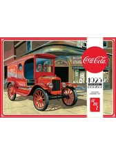 AMT1024 1/25 1923 フォード モデルT デリバリーバン &quot;コカ・コーラ&quot; n5ksbvb Coca-Cola 1923 Ford Model T Delivery Van From AMT Full Model