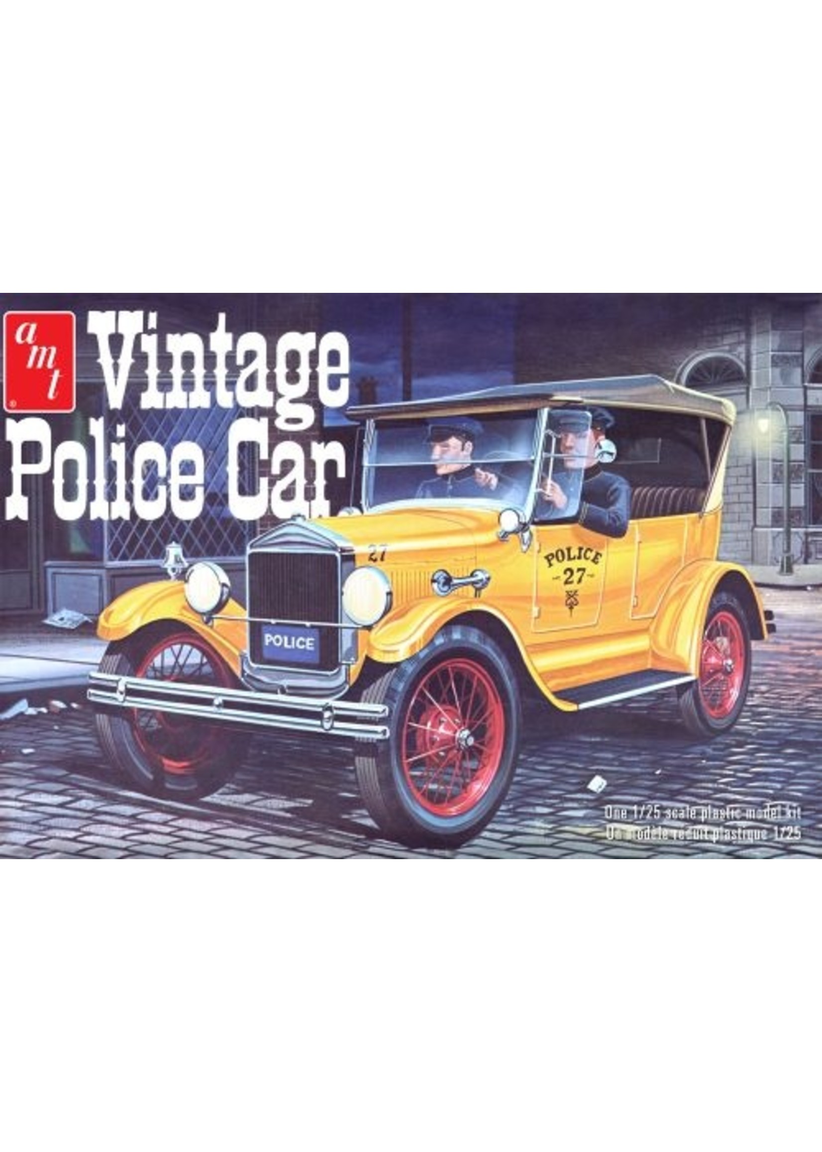AMT 1182 - 1/25 1927 Ford Model T Vintage Police Car