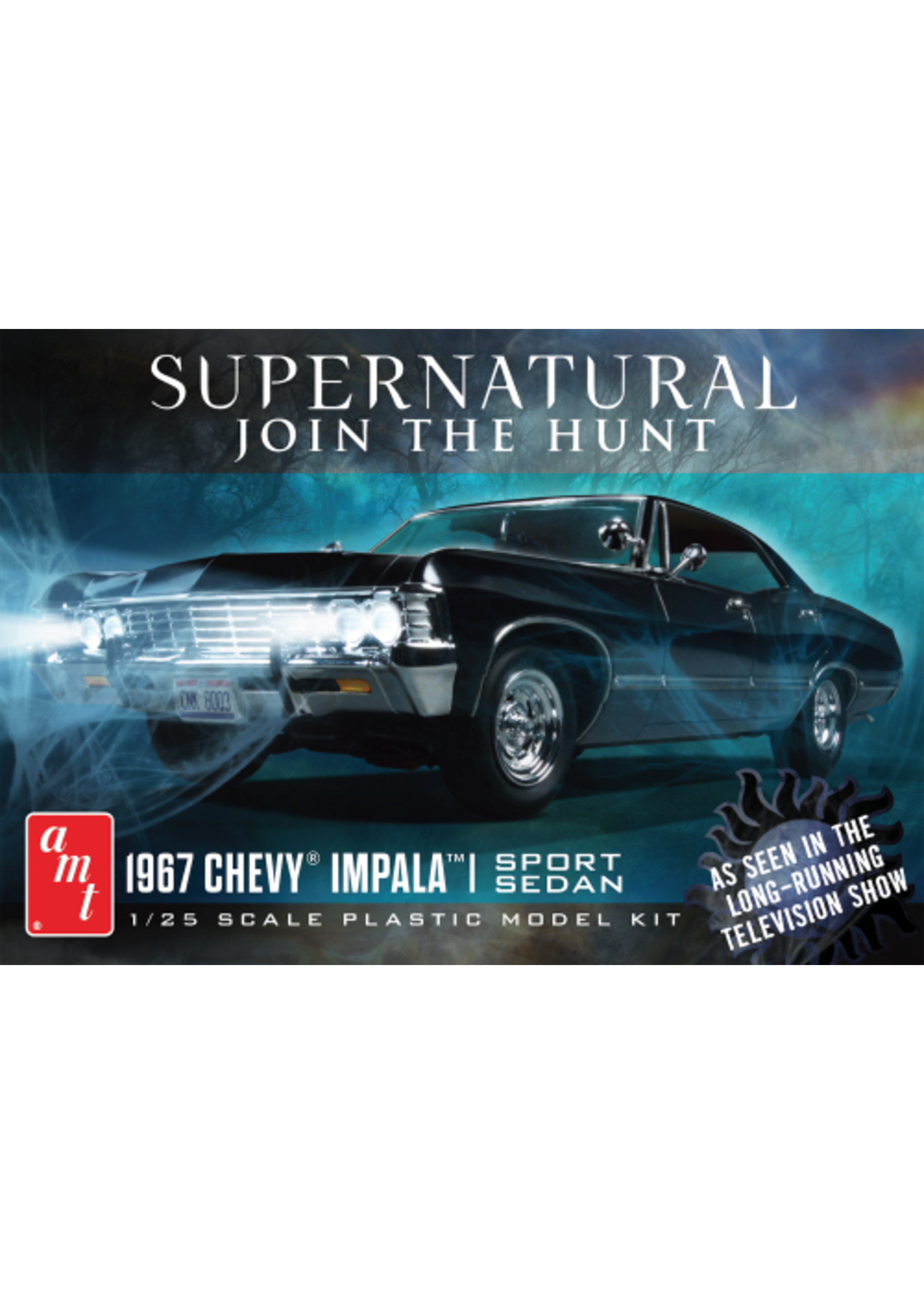 AMT 1124 - 1/25 1967 Chevy Impala 4-Door - Supernatural
