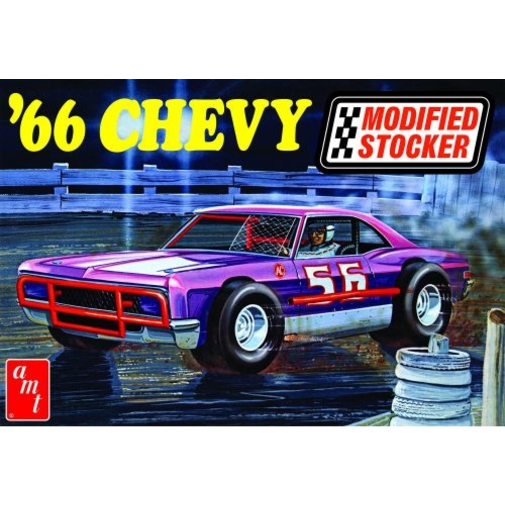 AMT 1183 - 1/25 1966 Chevy Impala Modified Stocker