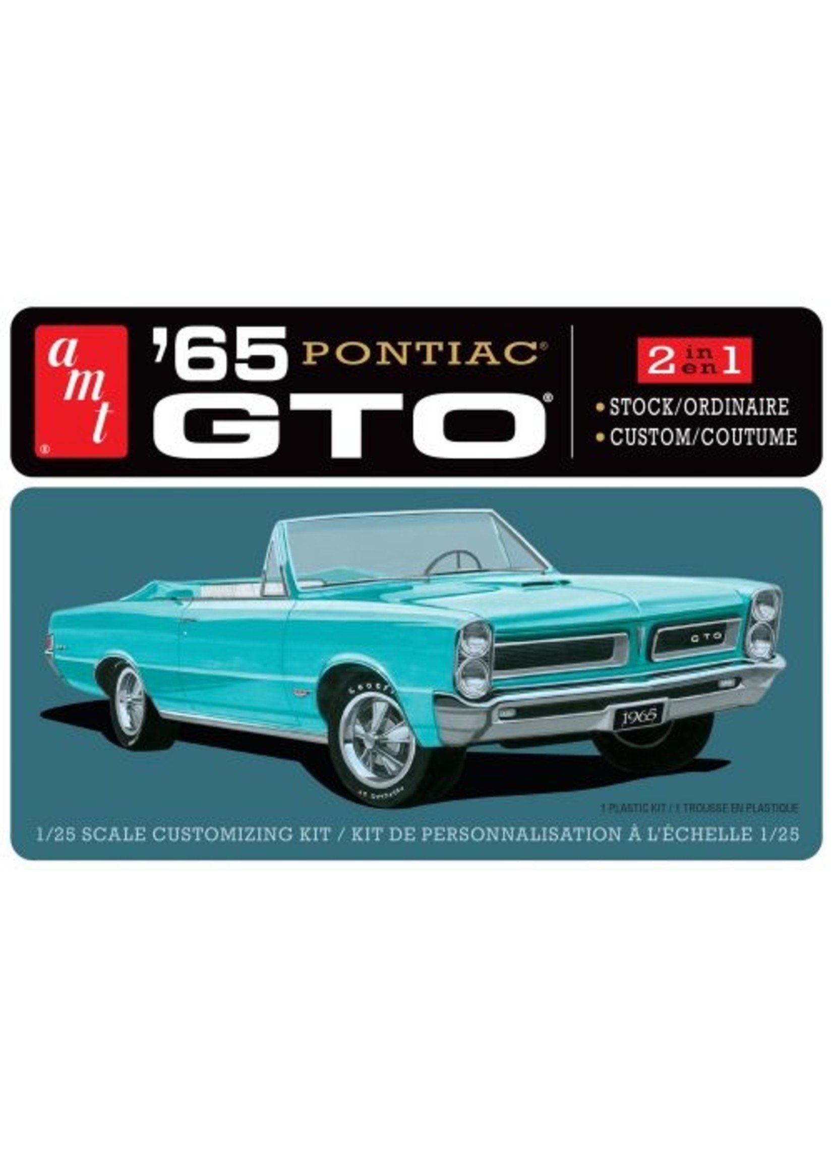 AMT 1191M - 1/25 1965 Pontiac GTO