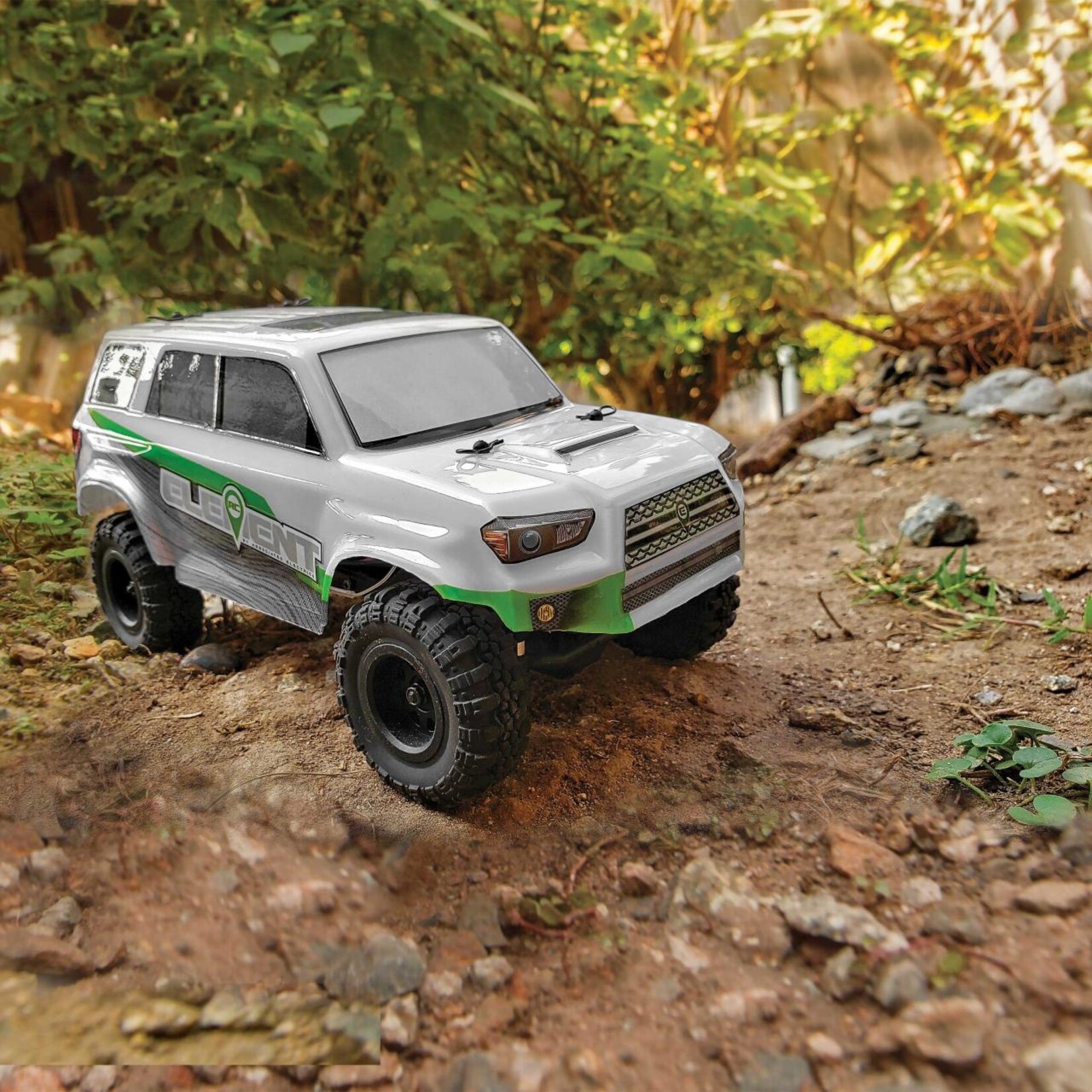 Associated 1/24 Enduro24 Trailrunner 4x4 RTR - Silver/Green