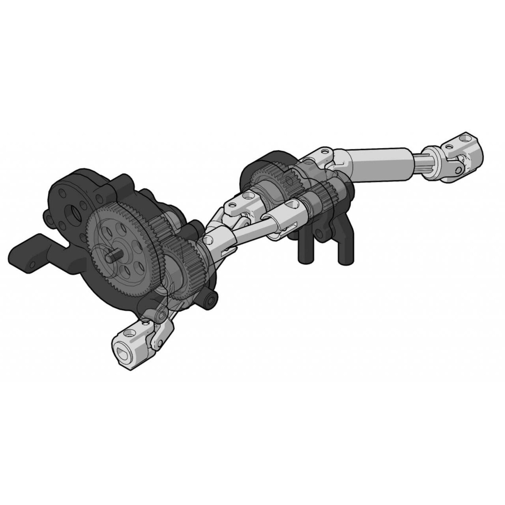 Associated 1/24 Enduro24 Trailrunner 4x4 RTR - Silver/Green