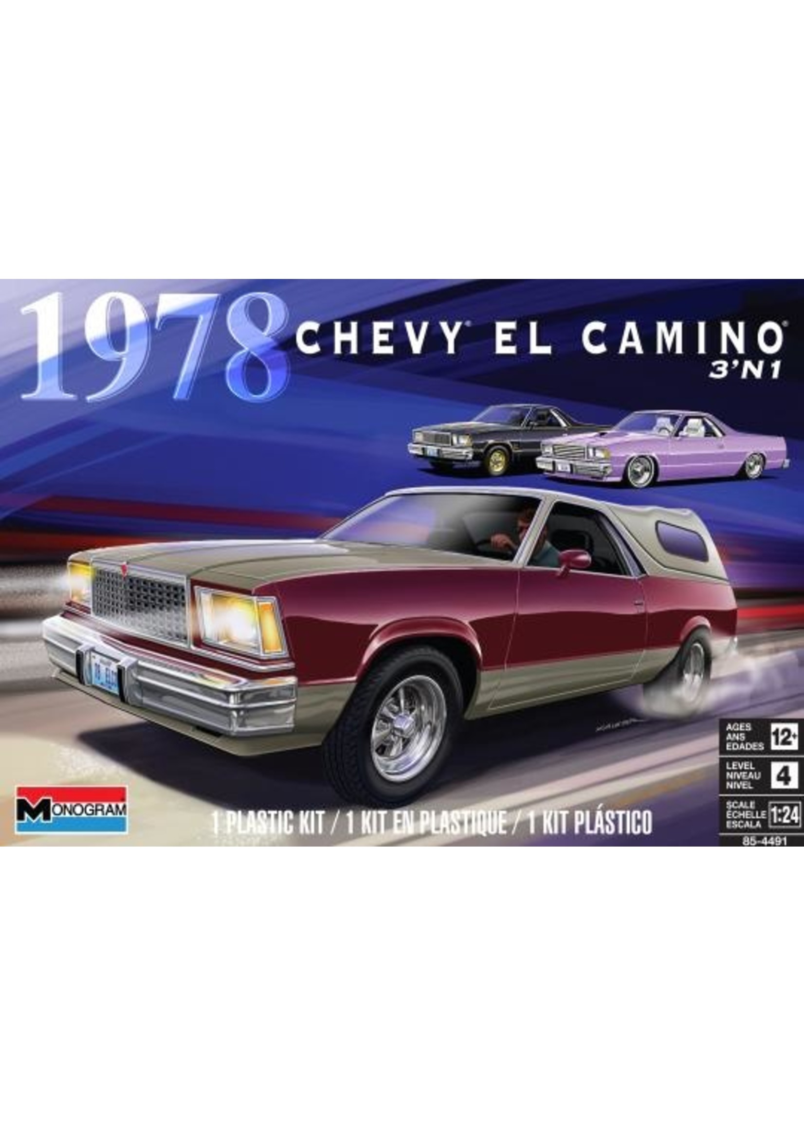 Revell 4491 - 1/24 1976 Chevy El Camino 3n1